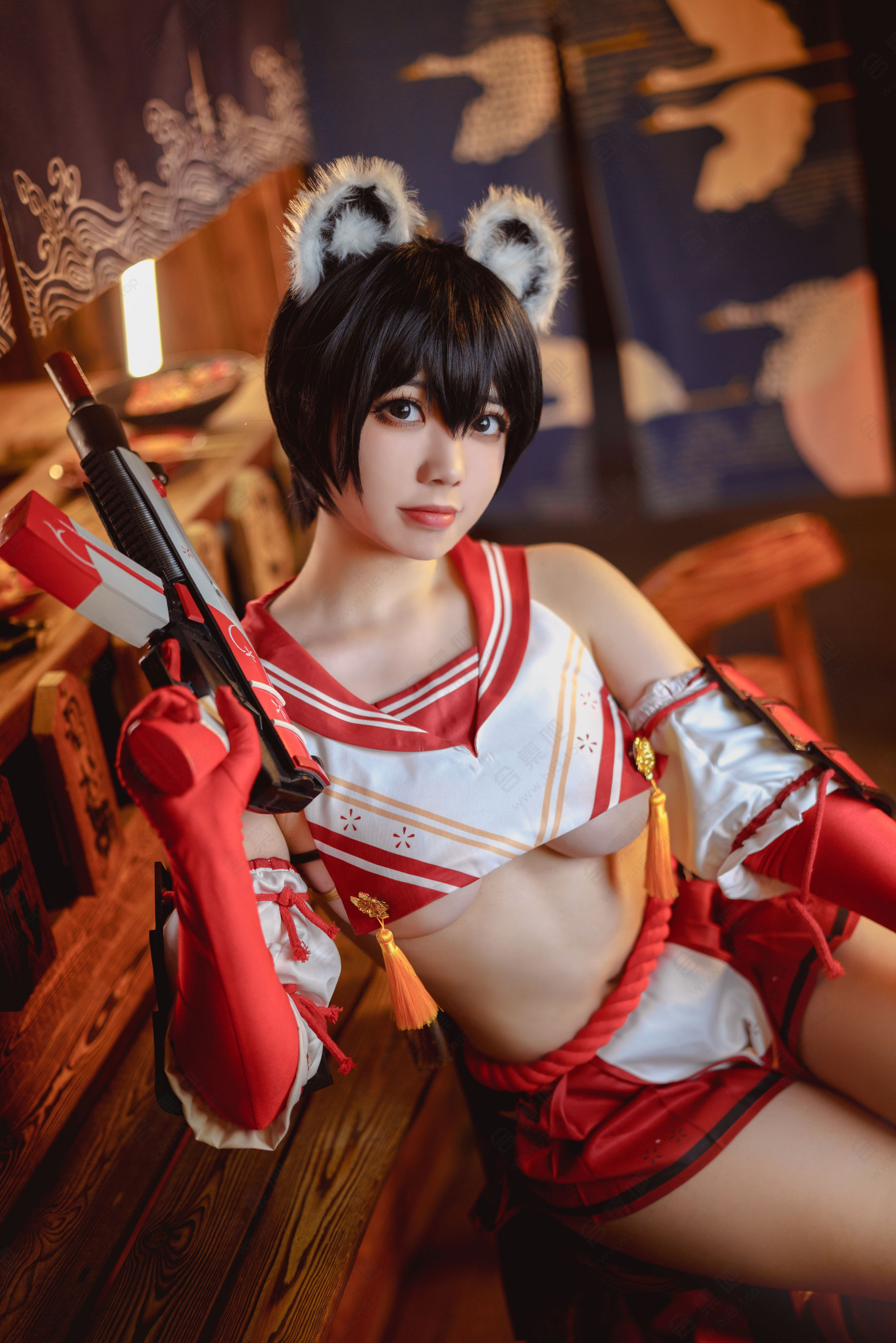 啊日日_Ganlory – 椿 Cosplay-第2张