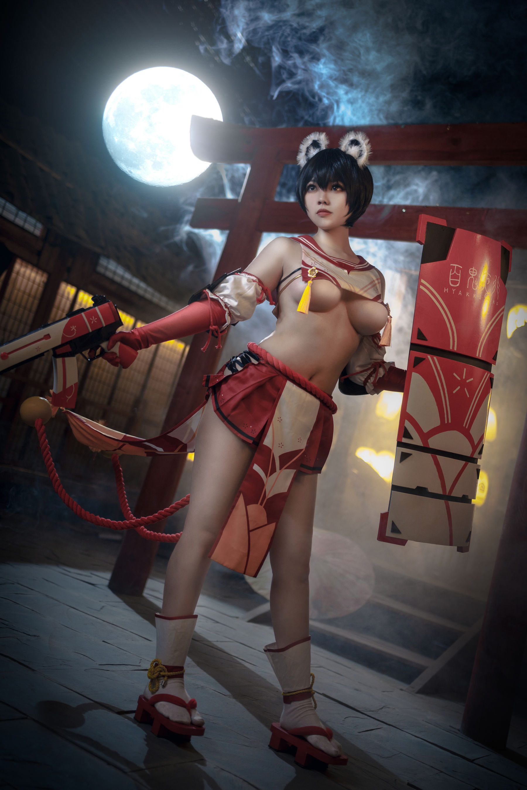 啊日日_Ganlory – 椿 Cosplay-第4张