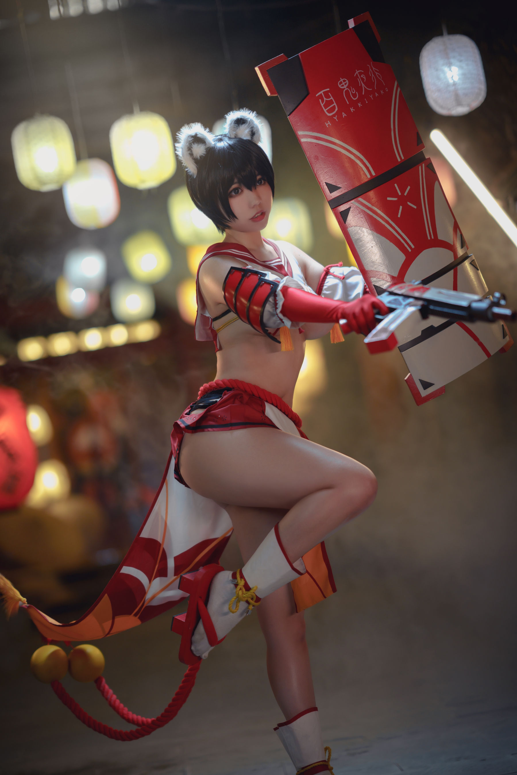 啊日日_Ganlory – 椿 Cosplay-第30张