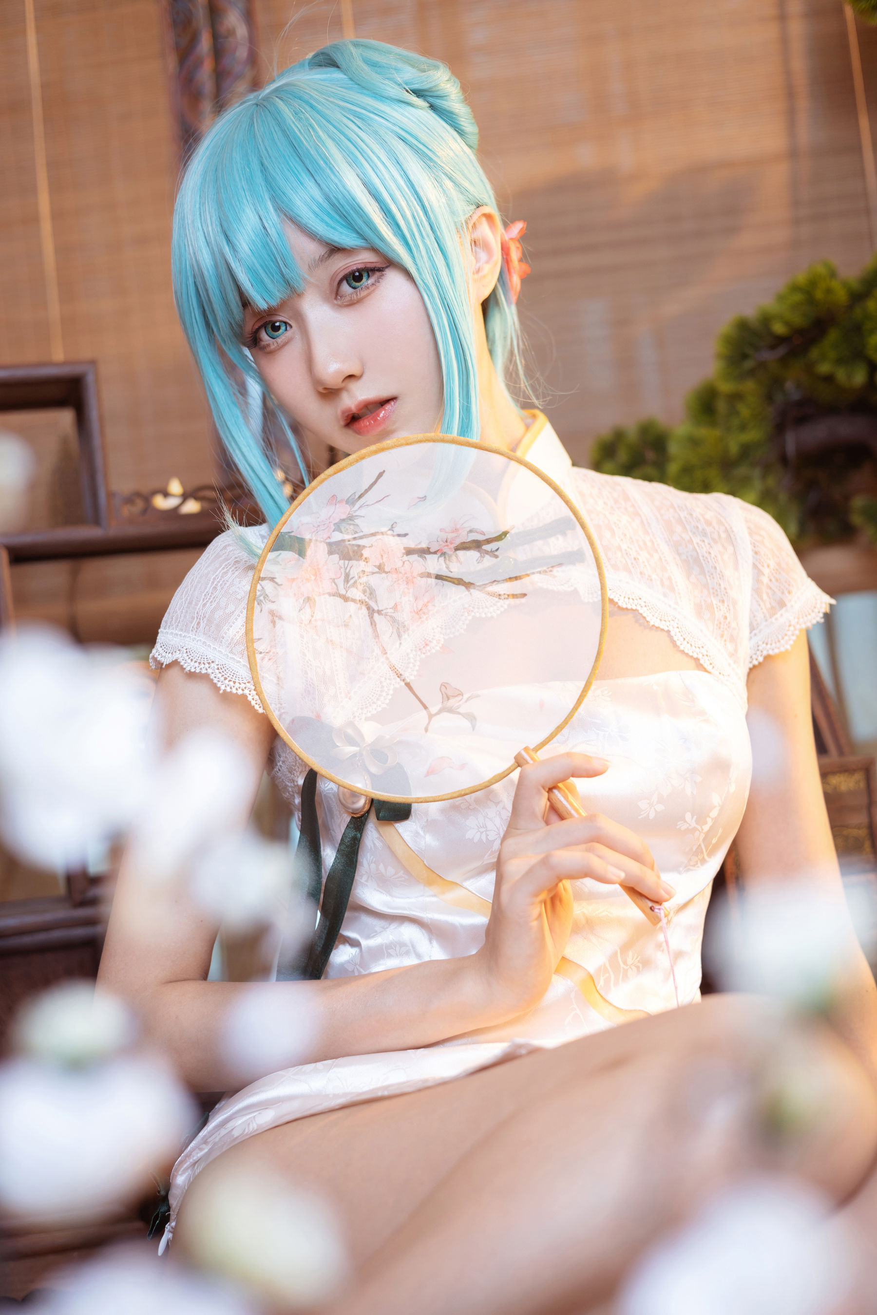 萌系小姐姐木绵绵OwO – 初音韶华 Cosplay-第5张