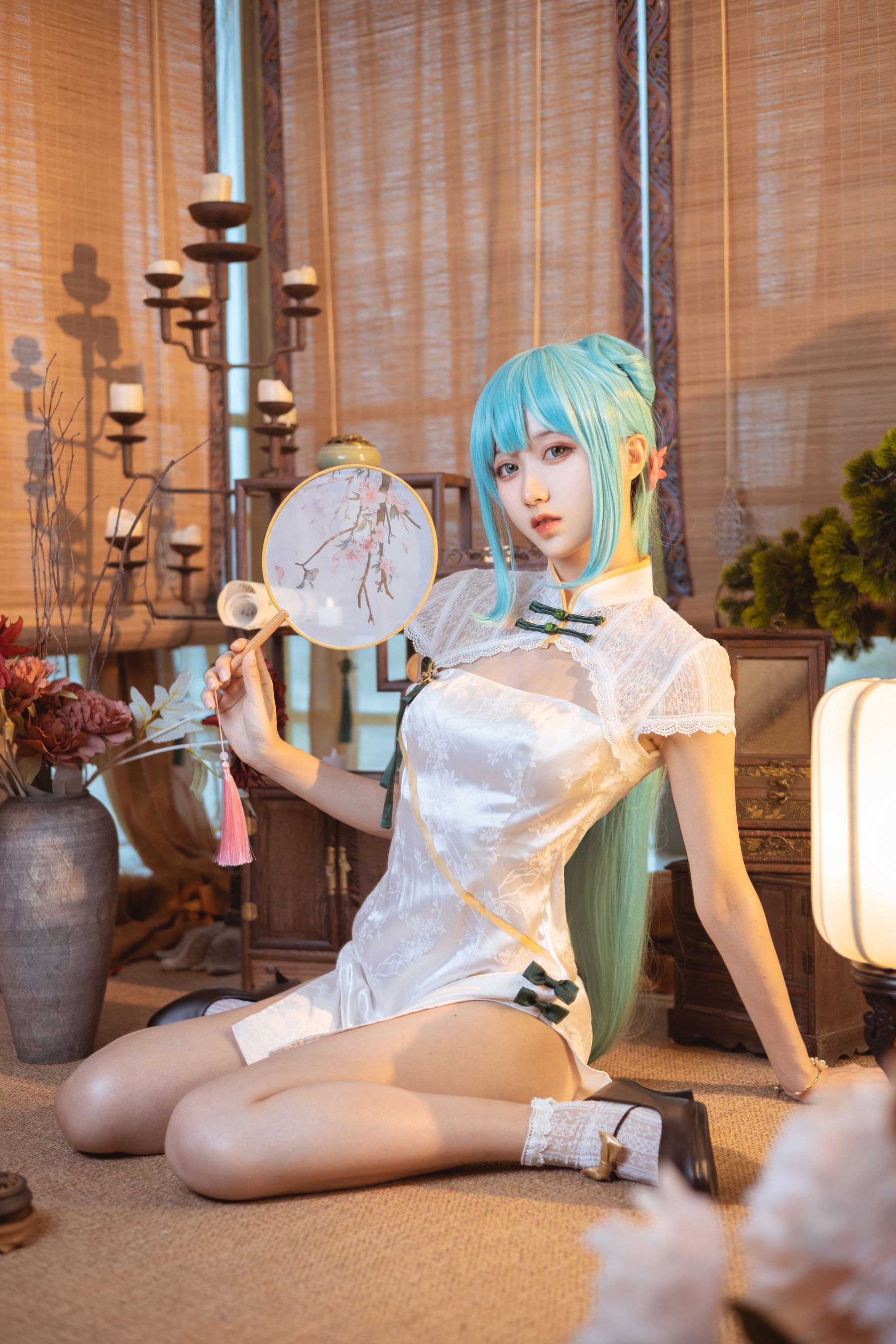 萌系小姐姐木绵绵OwO – 初音韶华 Cosplay-第7张