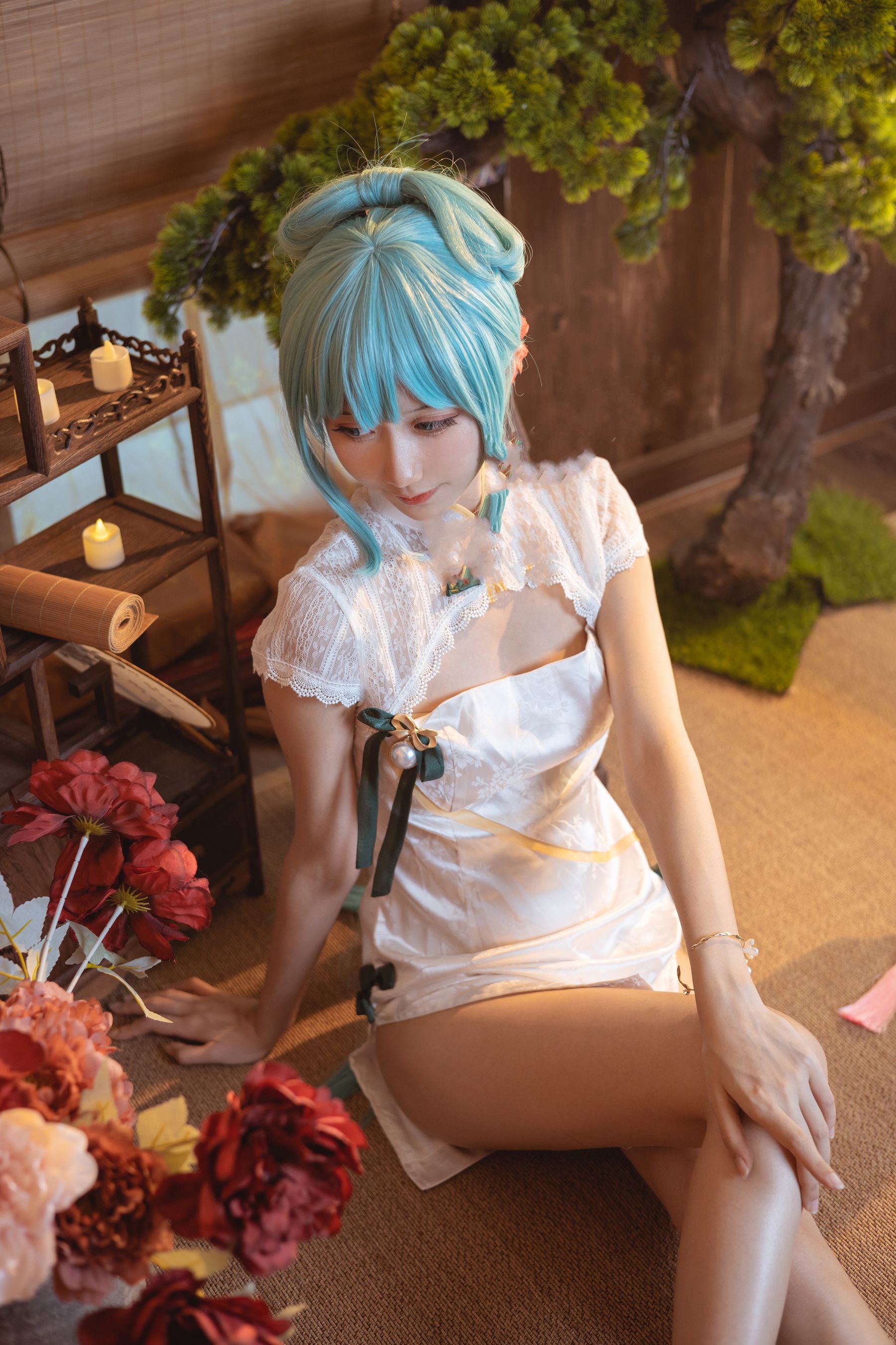 萌系小姐姐木绵绵OwO – 初音韶华 Cosplay-第8张