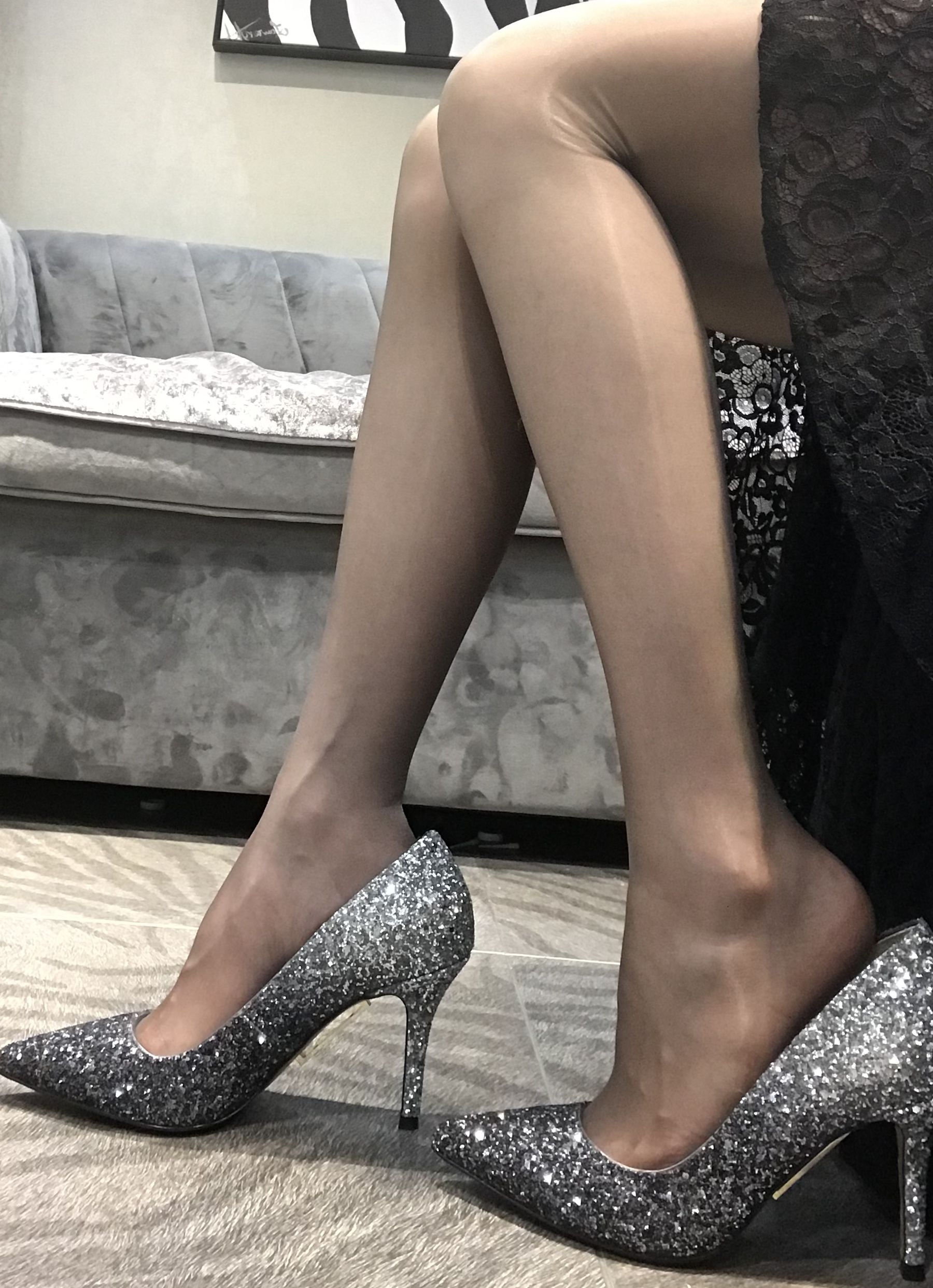 丝足博主麋鹿_Monroe 2020.05.14 名媛黑丝 Cosplay-第9张