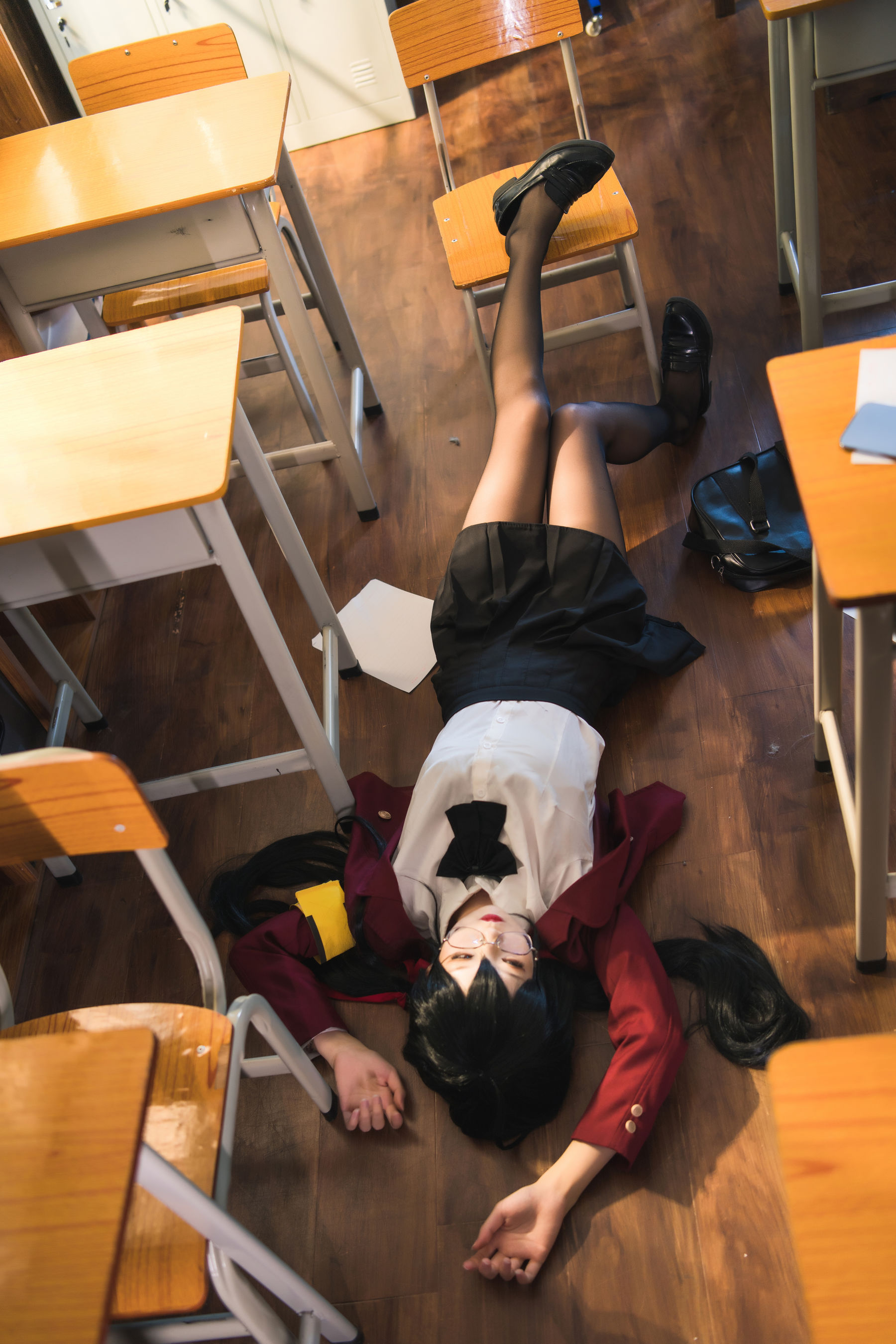 狐玖玖 – 碧蓝航线 大凤JK Cosplay-第4张