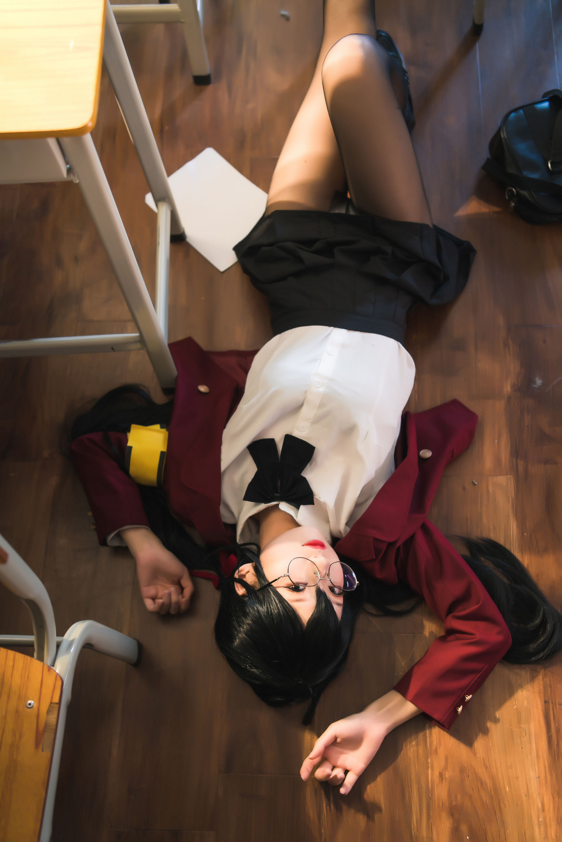 狐玖玖 – 碧蓝航线 大凤JK Cosplay-第5张
