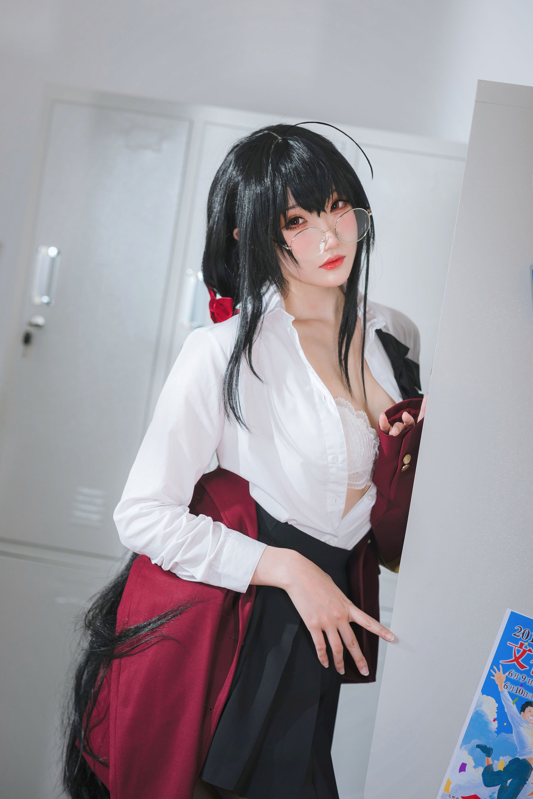 Coser瓜希酱福利 – 大凤JK Cosplay-第9张