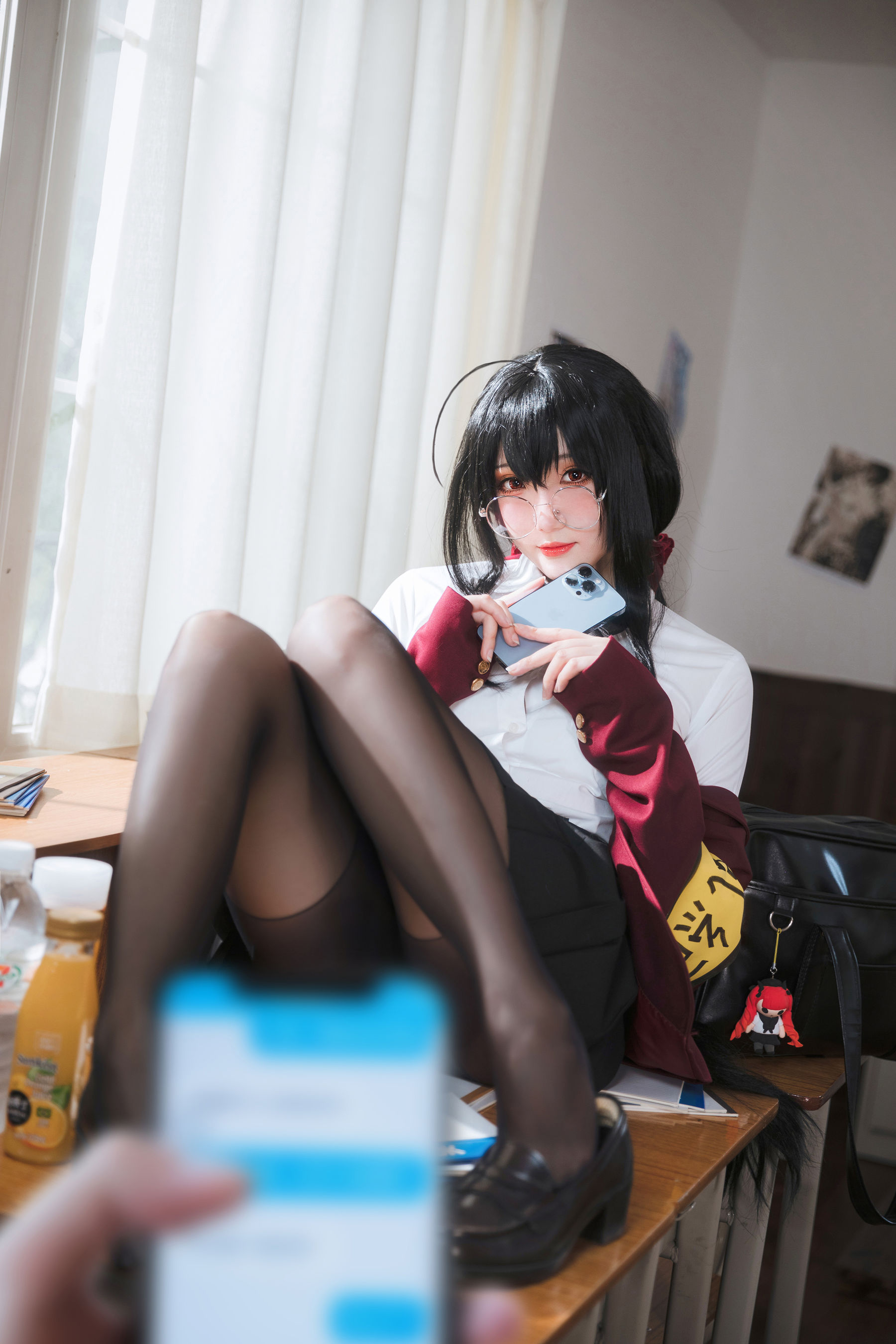 Coser瓜希酱福利 – 大凤JK Cosplay-第30张