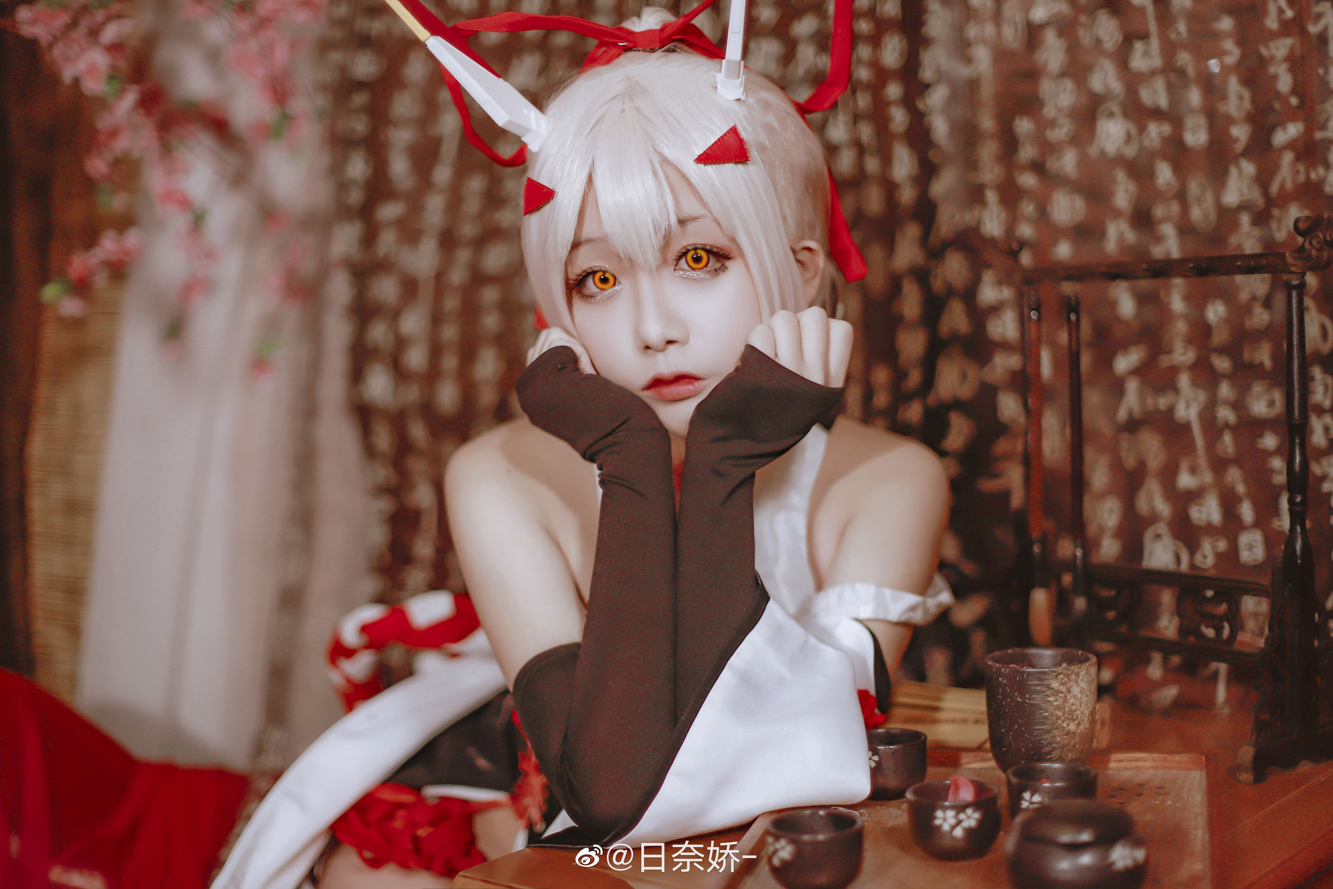 日奈娇 – 绫波 新春旗袍 Cosplay-第1张