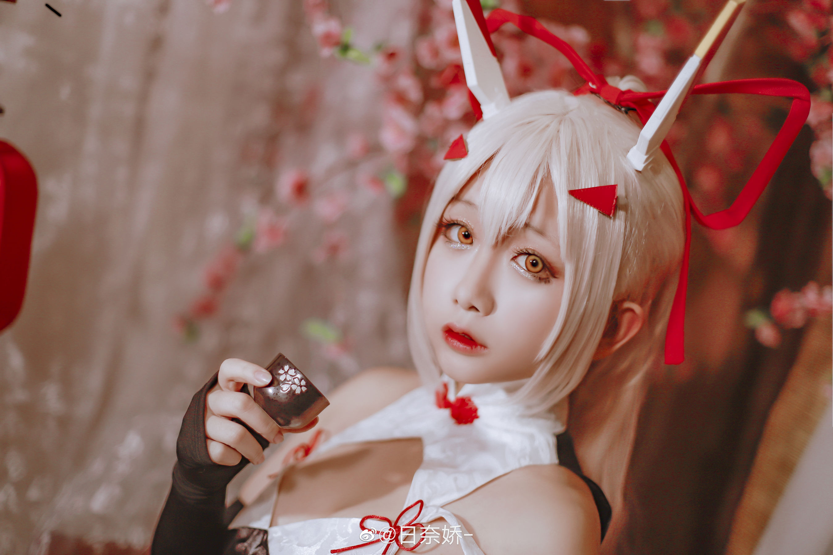 日奈娇 – 绫波 新春旗袍 Cosplay-第3张