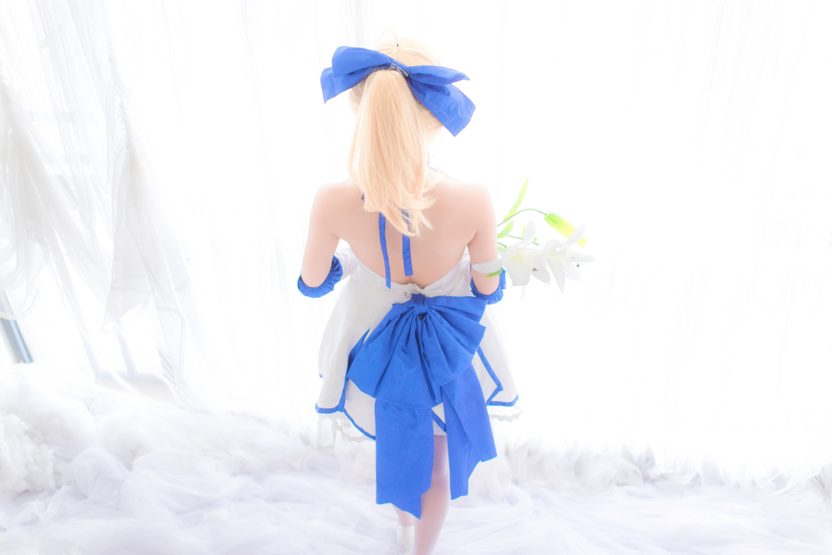 超人气Coser鳗鱼霏儿 – 青春女仆 Cosplay-第2张