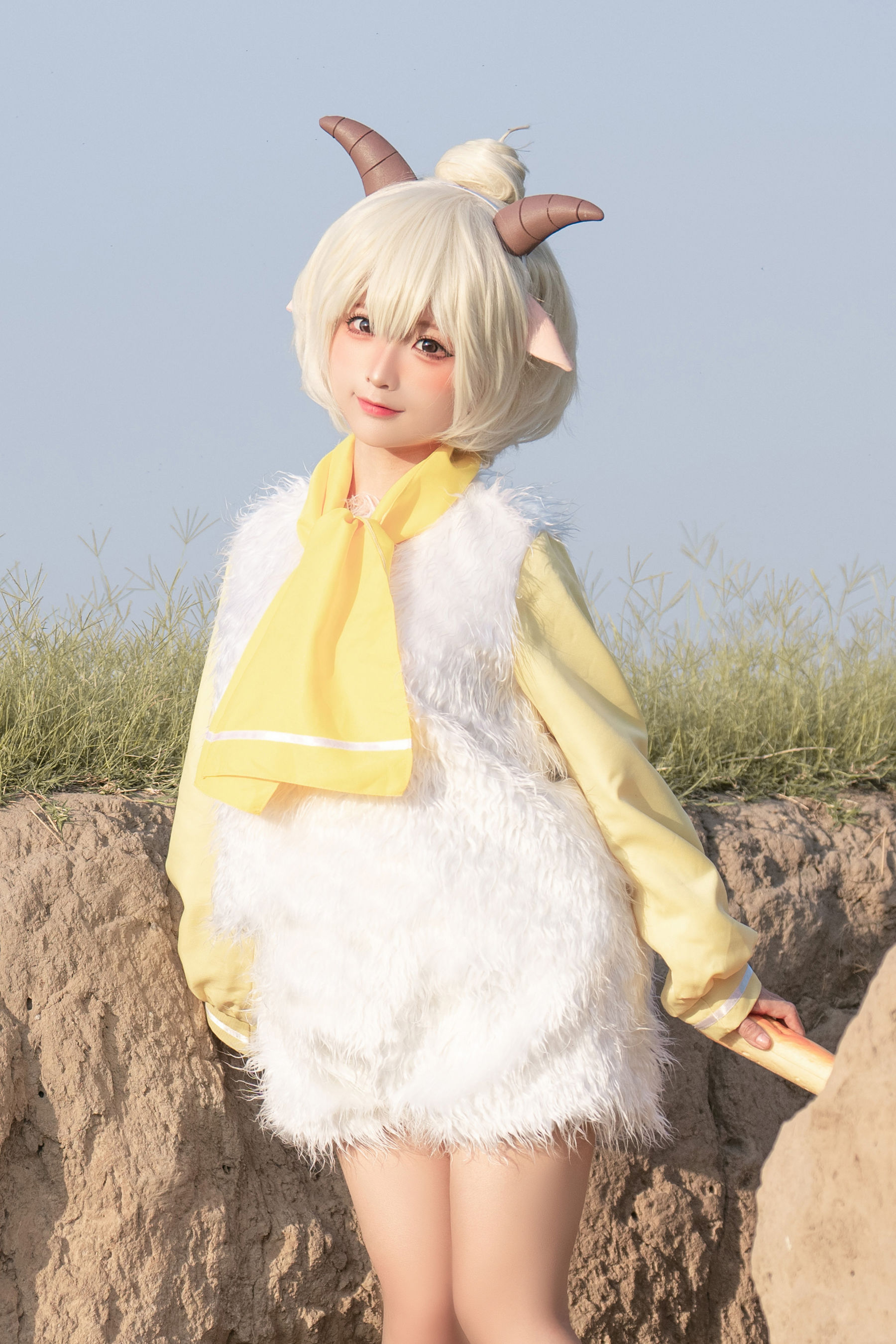 动漫博主蠢沫沫 – 懒羊羊 Cosplay-第6张