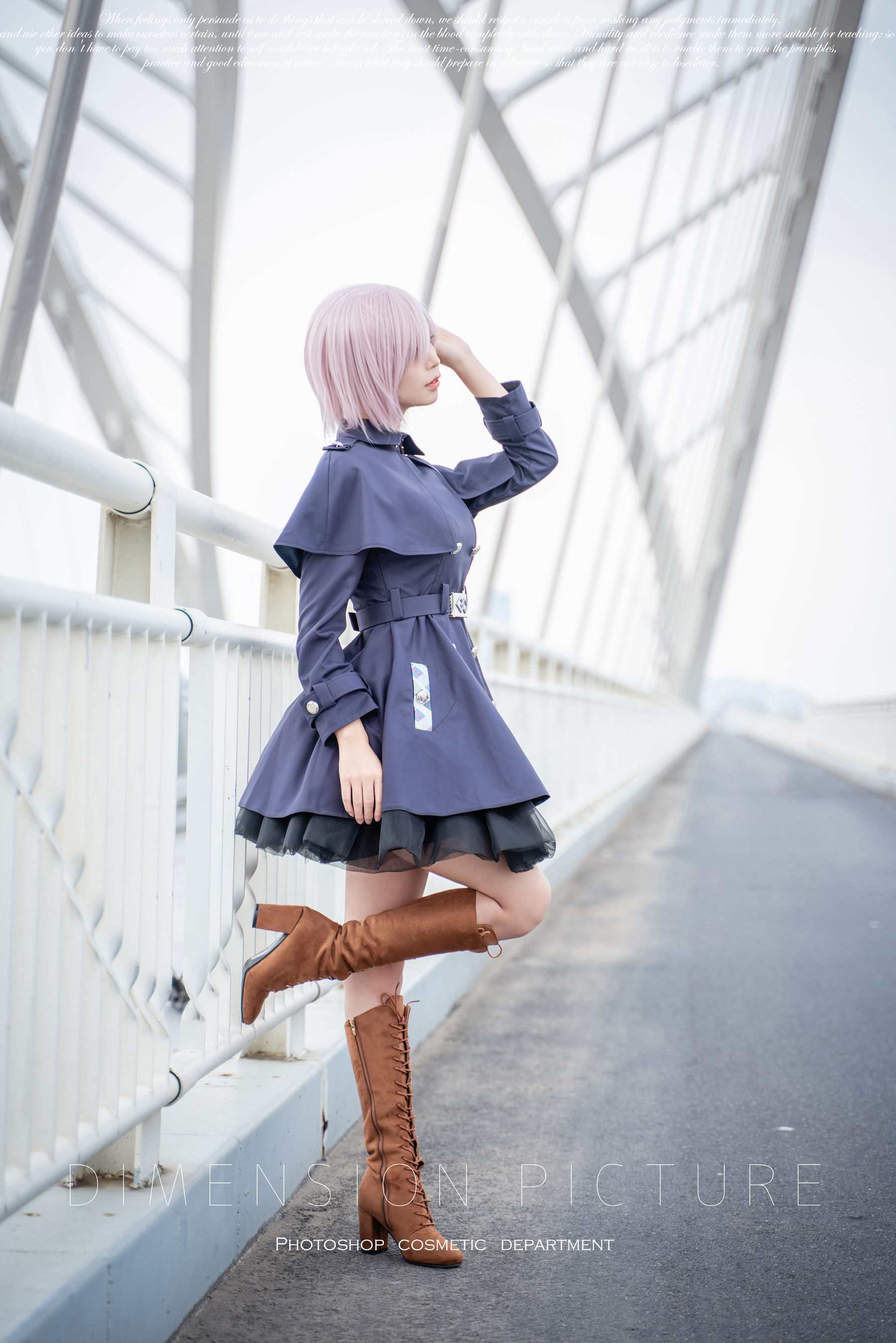 动漫博主爱老师_PhD – 玛修 Cosplay-第2张