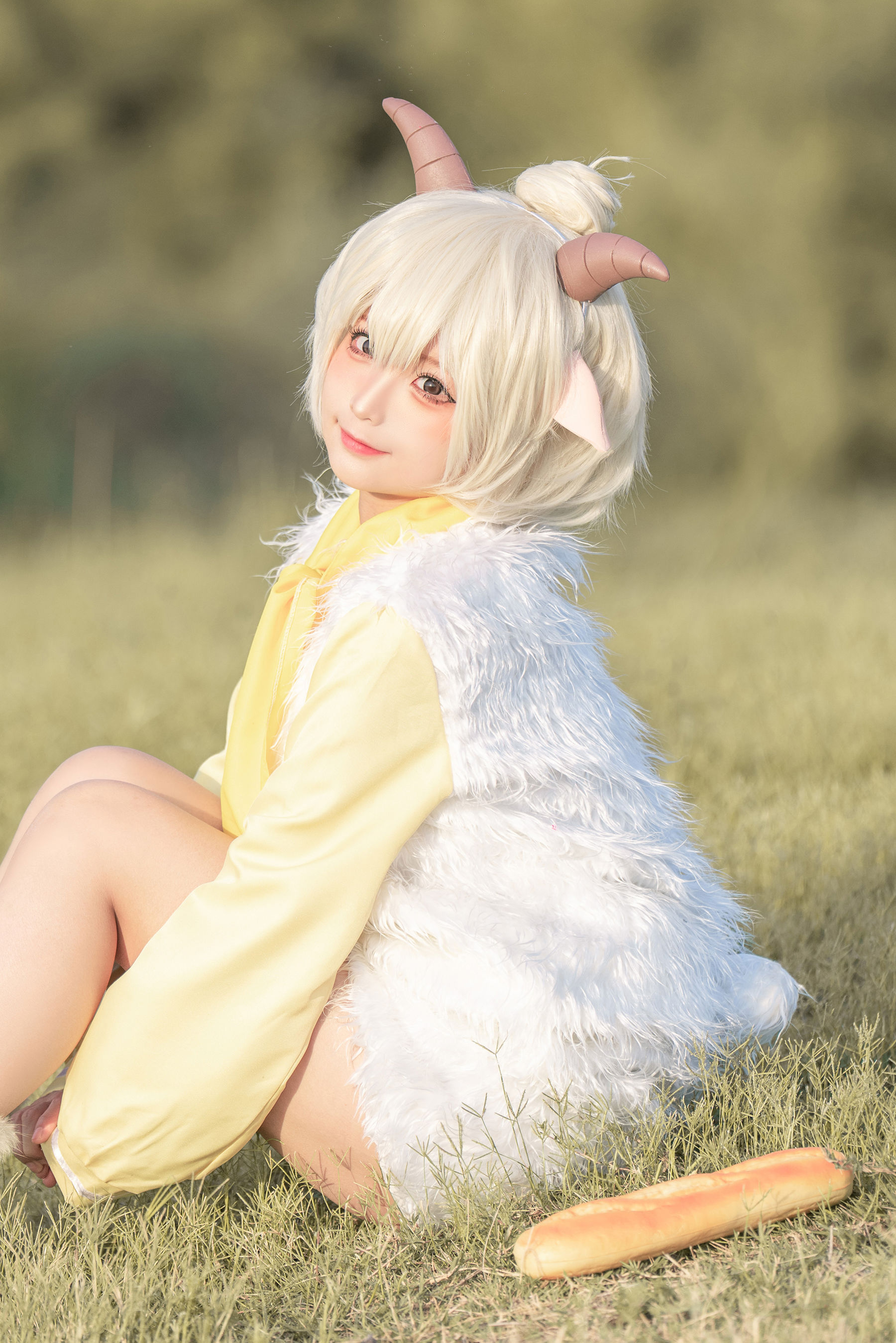 动漫博主蠢沫沫 – 懒羊羊 Cosplay-第20张