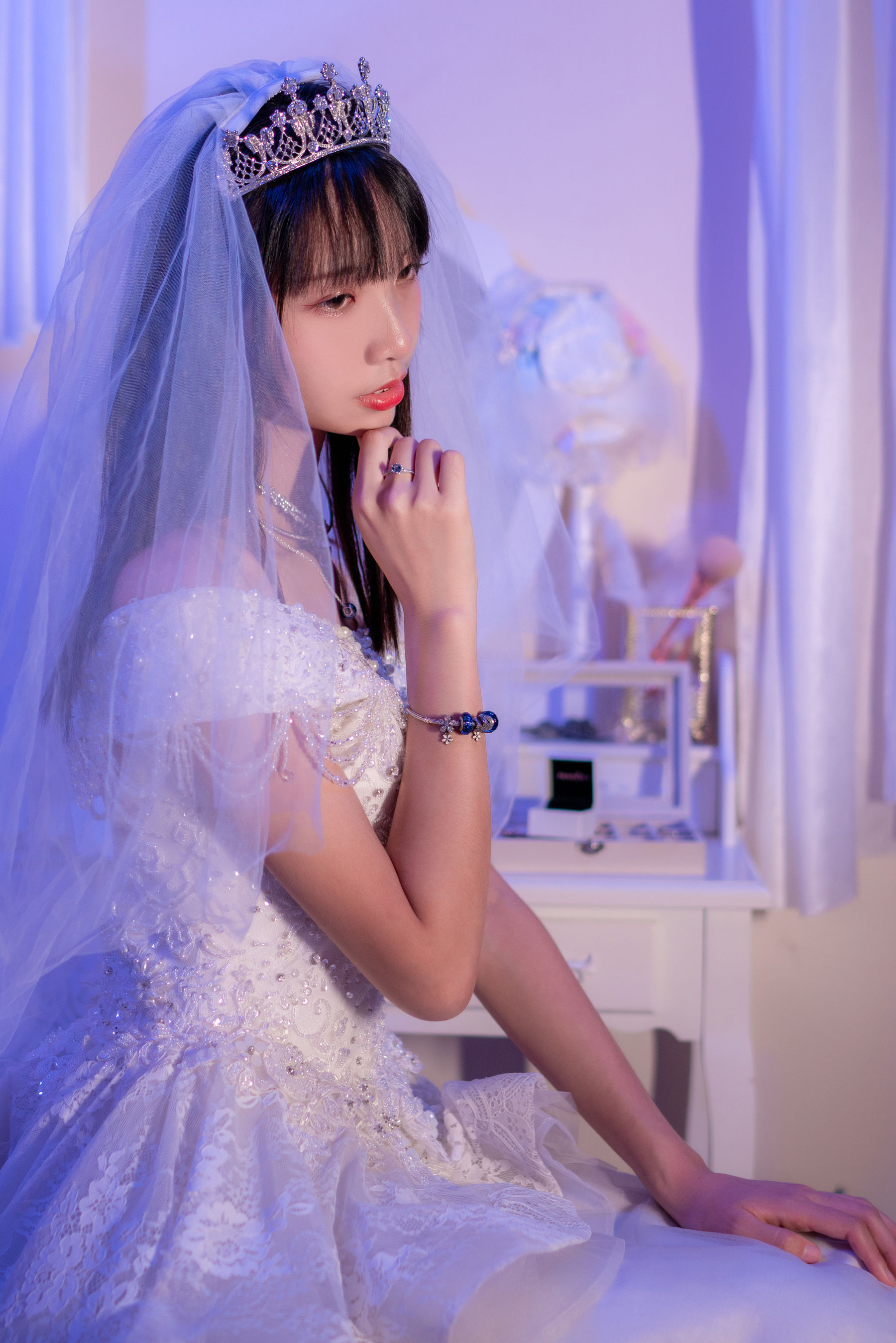 清纯妹子西瓜 – 花嫁 Cosplay-第3张