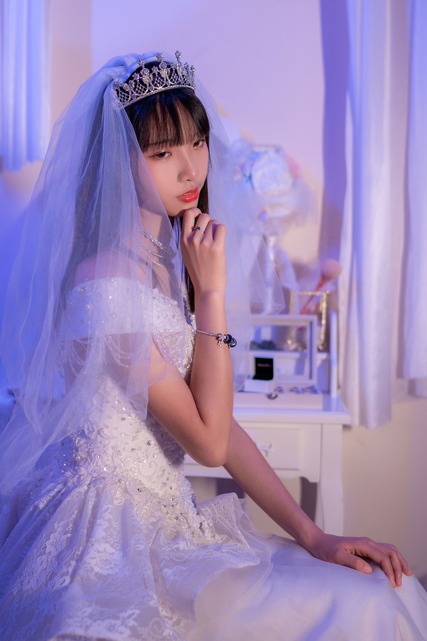清纯妹子西瓜 – 花嫁 Cosplay-第6张