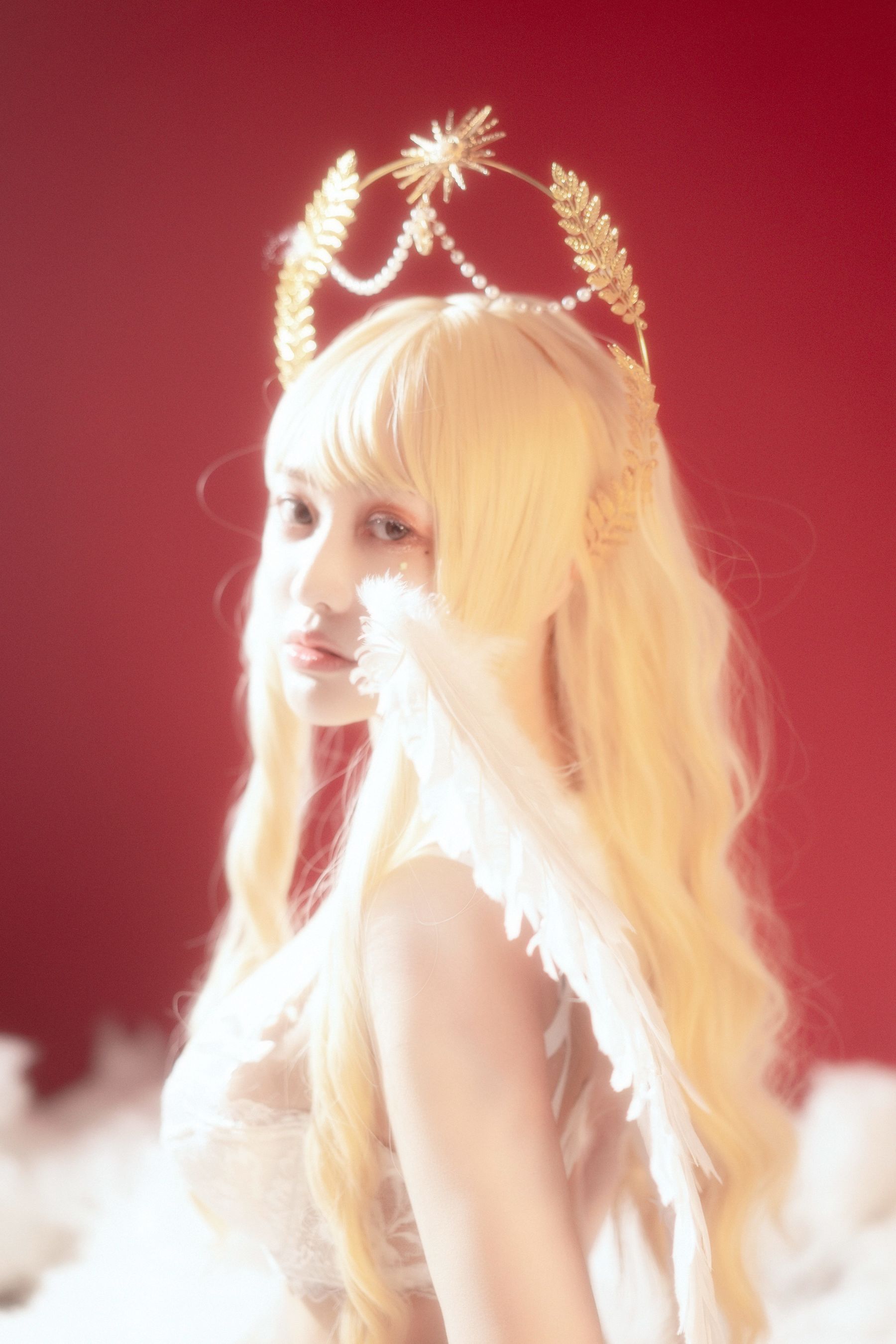 动漫博主脱尾巴Mizuki – 天使 Cosplay-第6张