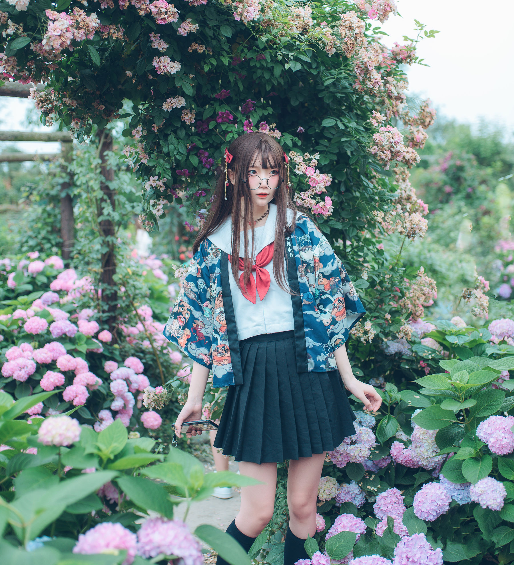 [Cosplay写真] 清纯少女五更百鬼 – 无尽夏日 Cosplay-第5张
