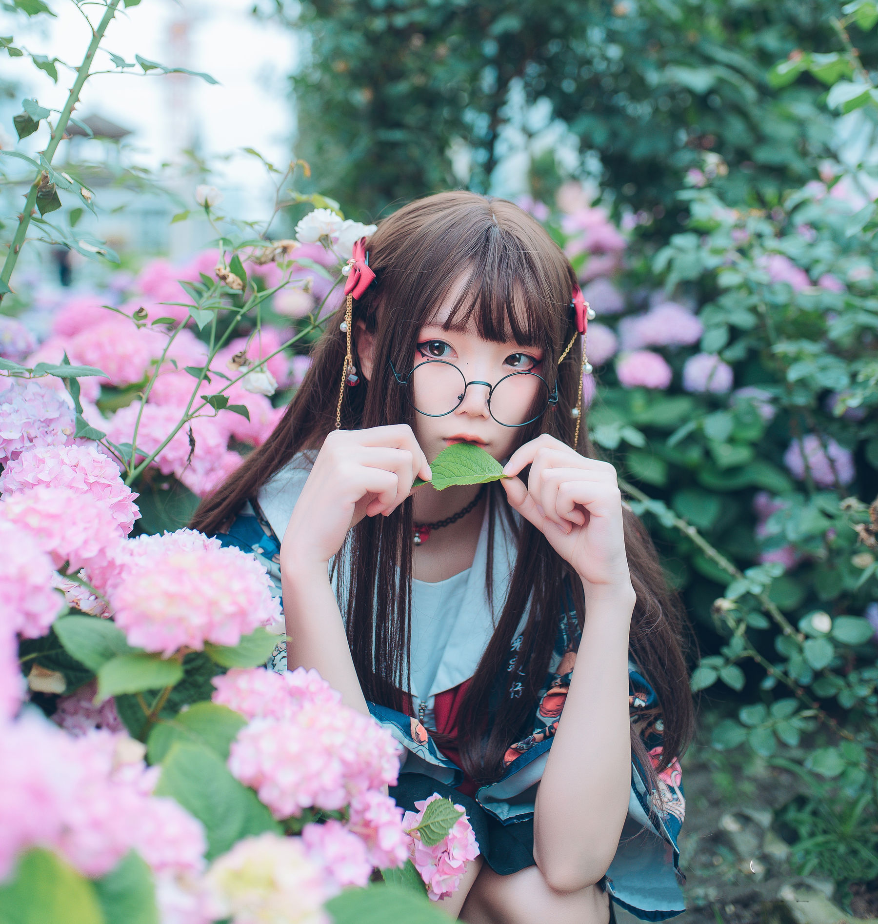 [Cosplay写真] 清纯少女五更百鬼 – 无尽夏日 Cosplay-第6张