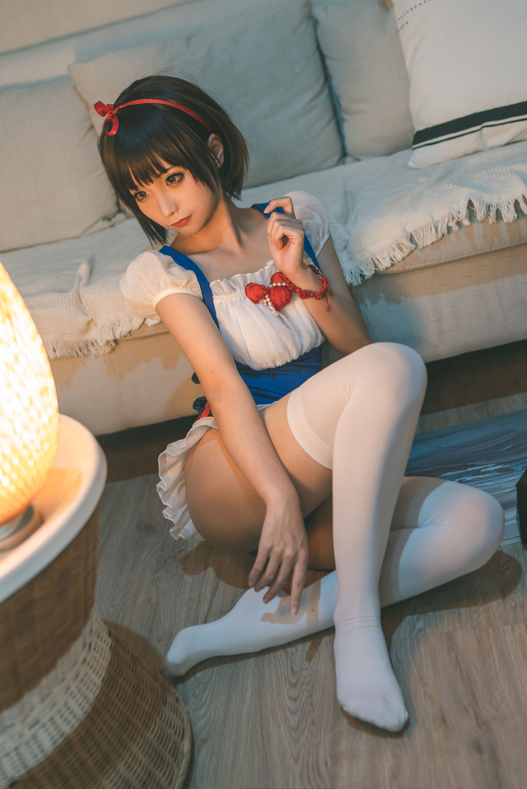 动漫博主蠢沫沫 白雪姬 Cosplay-第6张