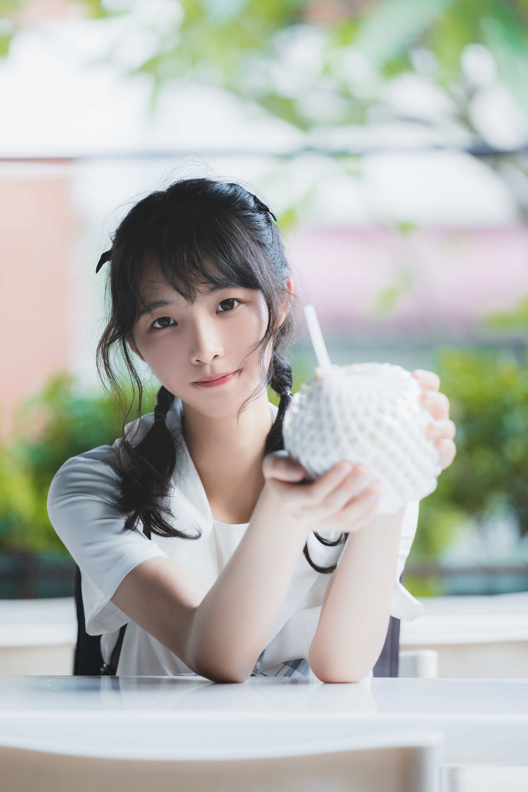 清纯妹子西瓜 制服 Cosplay-第15张