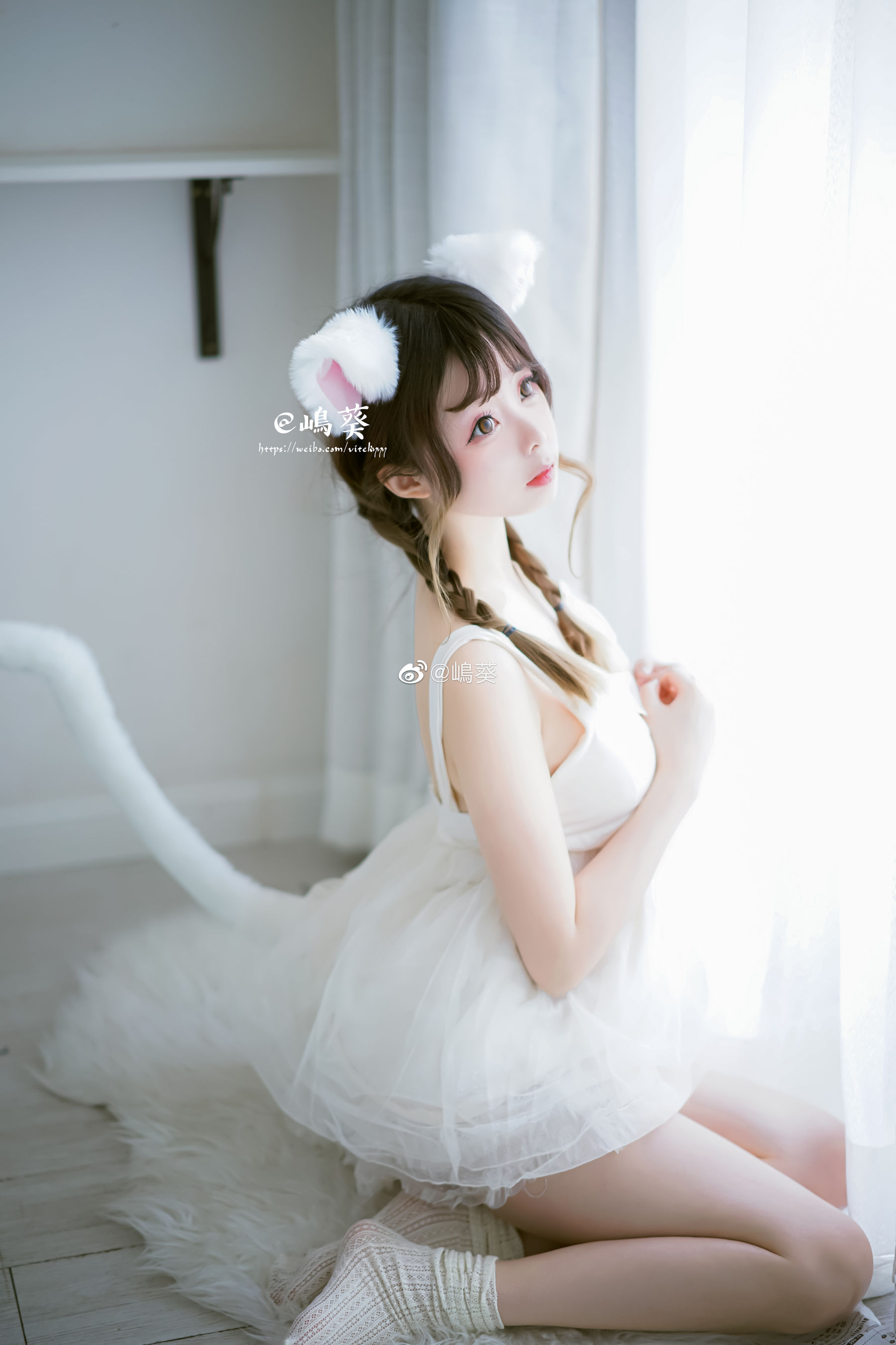 微博美女嶋葵 喵咪私房写真 Cosplay-第1张
