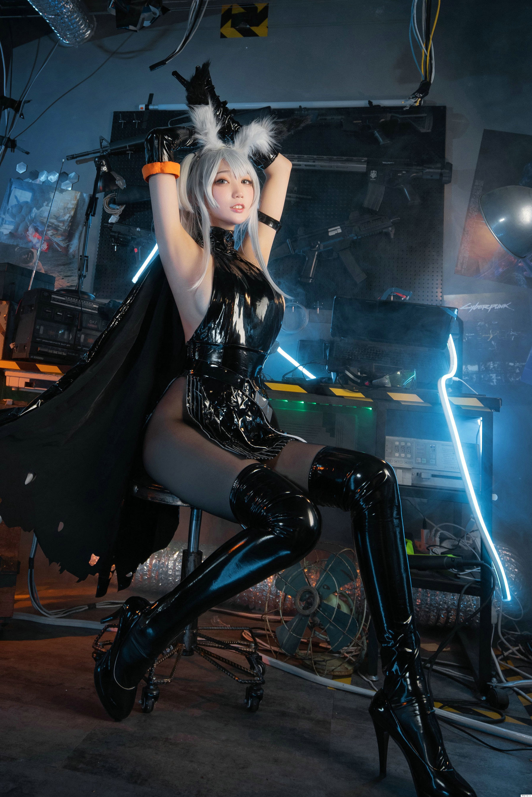 周叽是可爱兔兔 – 精二暴行 Cosplay-第6张
