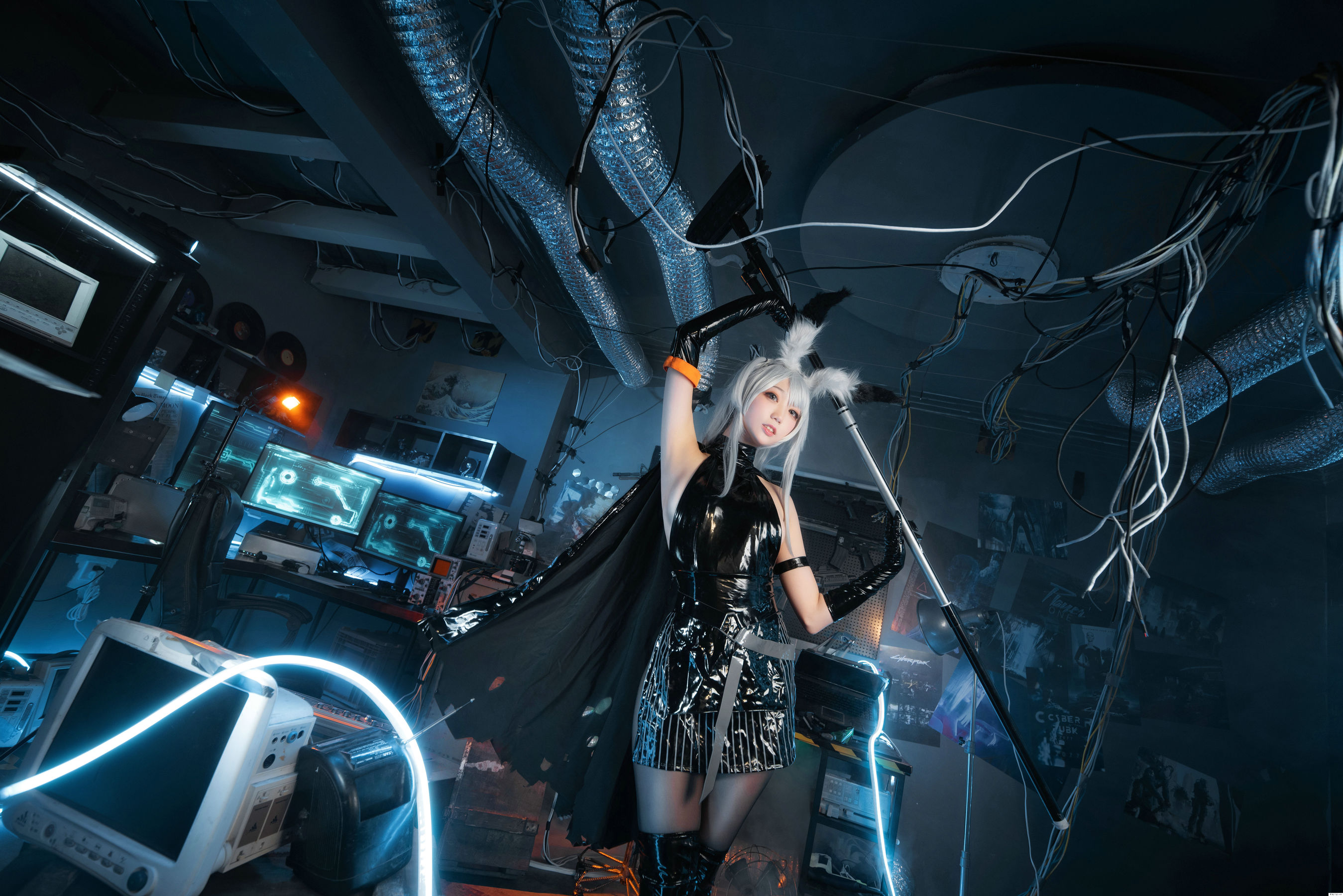 周叽是可爱兔兔 – 精二暴行 Cosplay-第21张