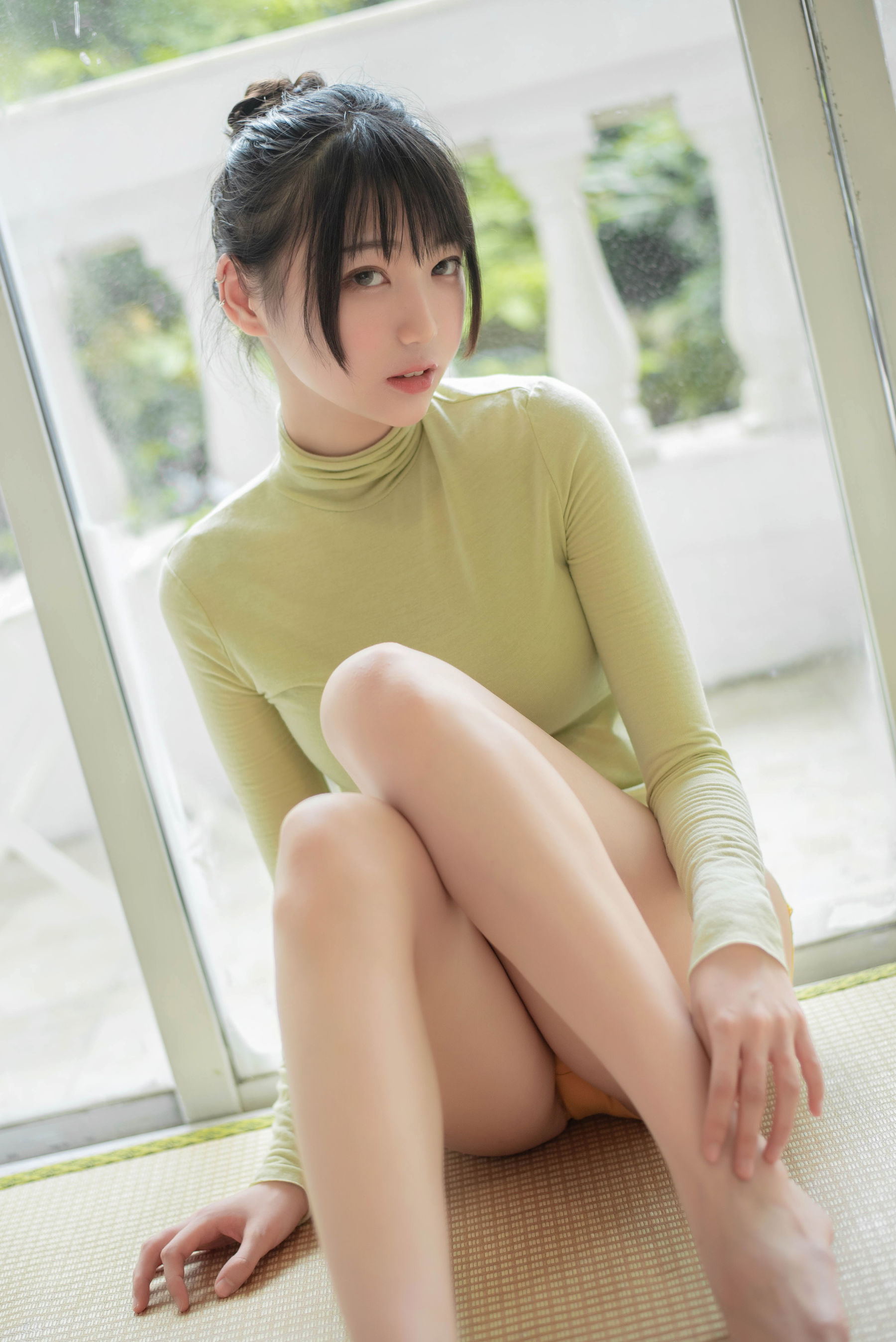 周叽是可爱兔兔 – 小清新居家服 Cosplay-第2张