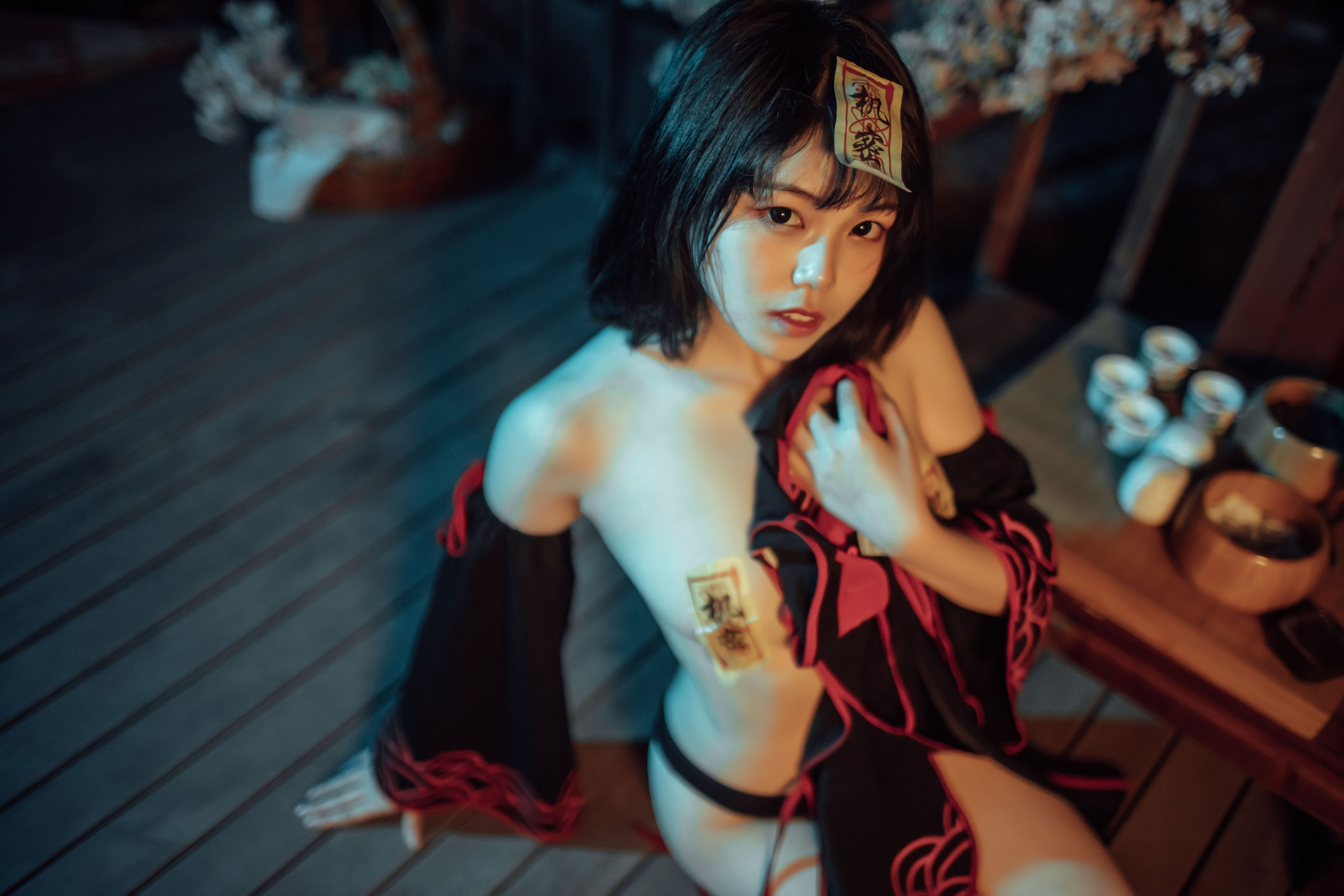 [Cosplay写真] 七月喵子 – 小僵尸 Cosplay-第6张