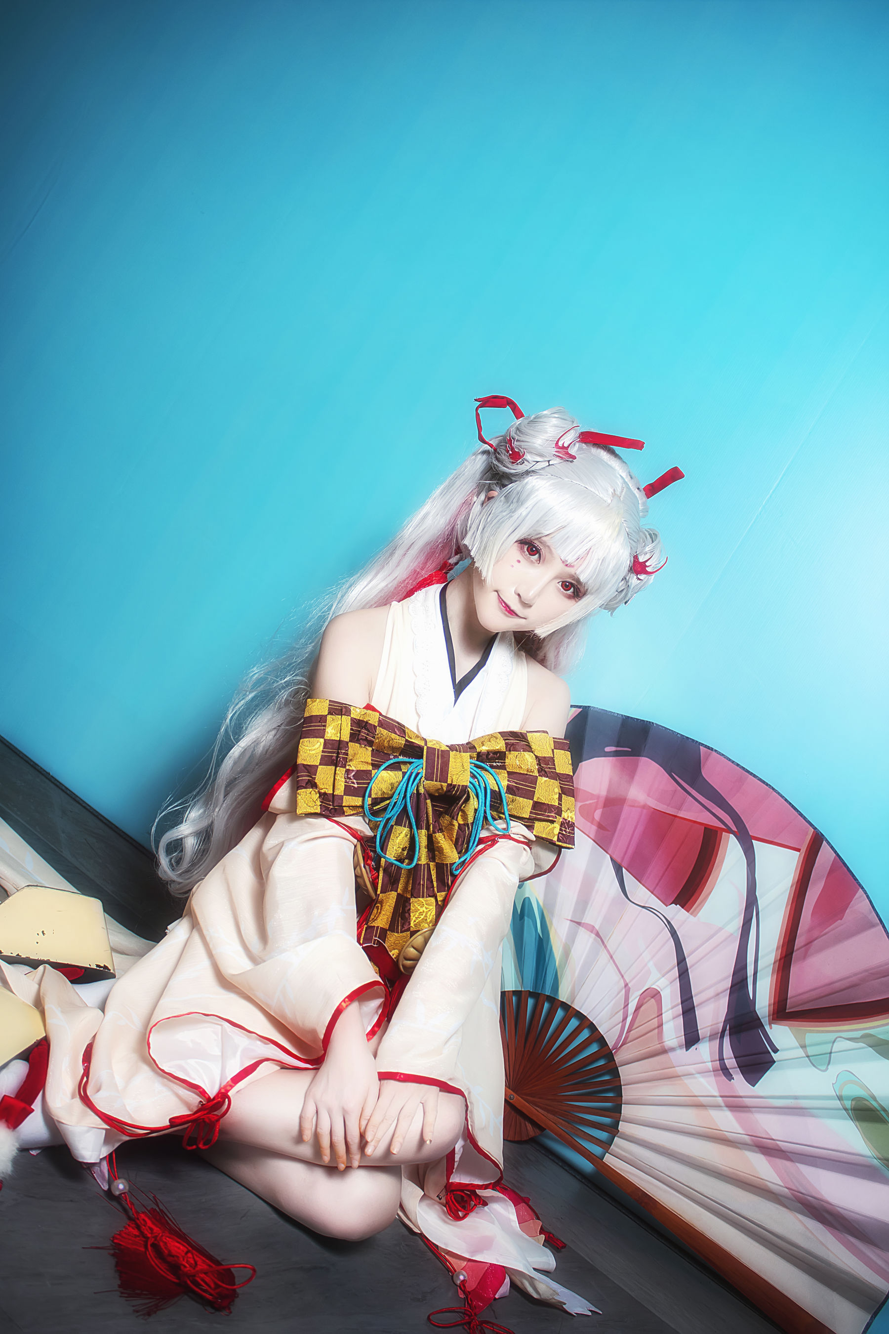 [Cosplay写真] 萌宠博主yui金鱼 – 阴阳师不知火 Cosplay-第2张