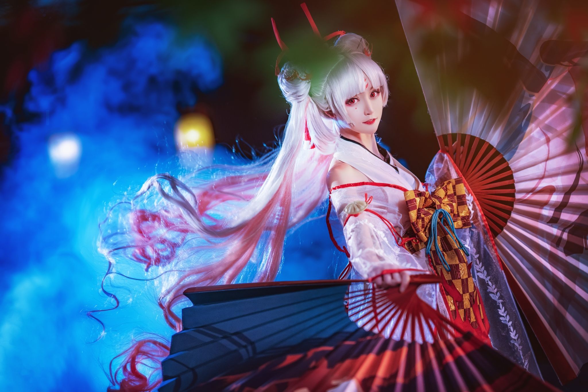 [Cosplay写真] 萌宠博主yui金鱼 – 阴阳师不知火 Cosplay-第4张