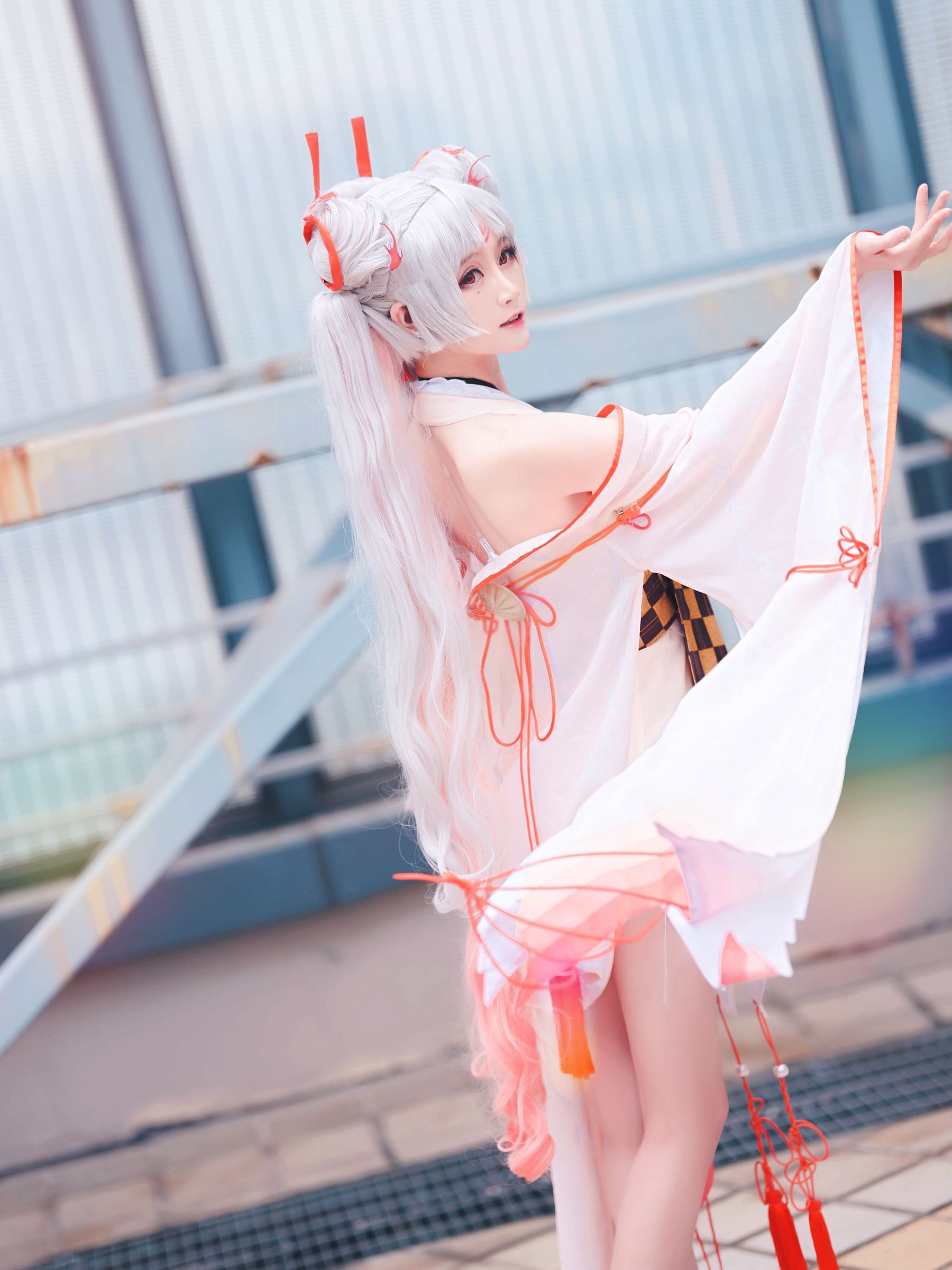 [Cosplay写真] 萌宠博主yui金鱼 – 阴阳师不知火 Cosplay-第7张