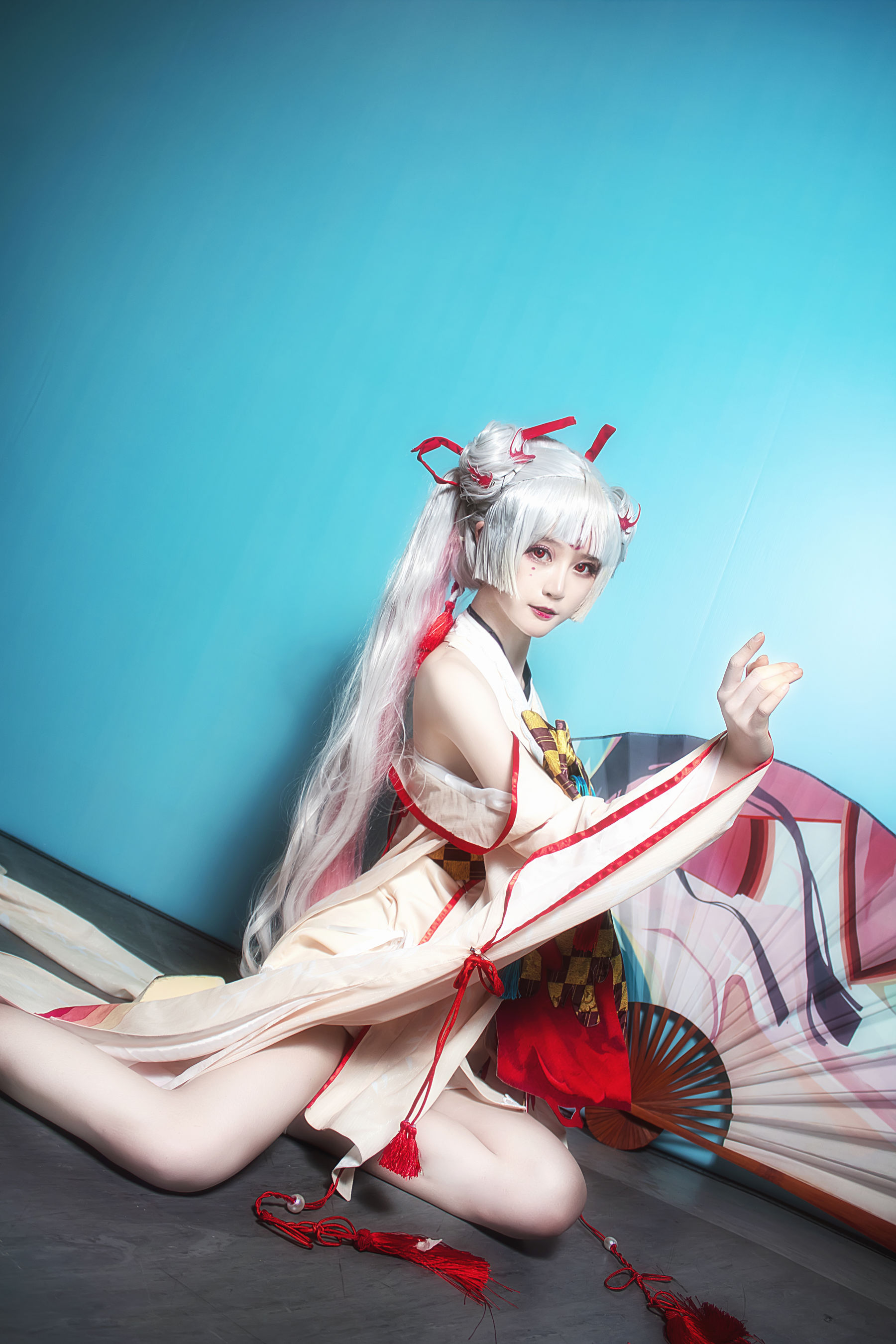 [Cosplay写真] 萌宠博主yui金鱼 – 阴阳师不知火 Cosplay-第12张
