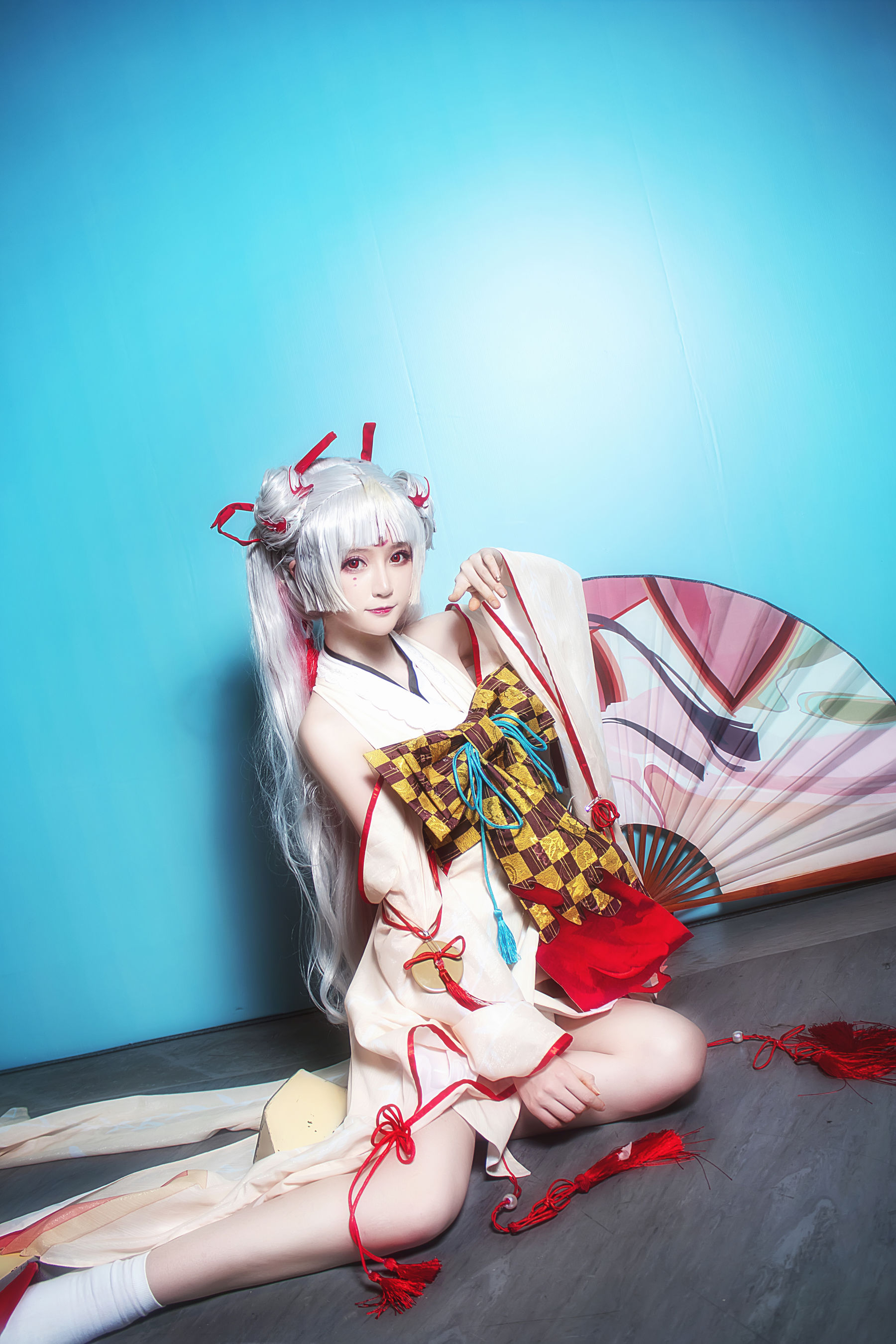 [Cosplay写真] 萌宠博主yui金鱼 – 阴阳师不知火 Cosplay-第13张