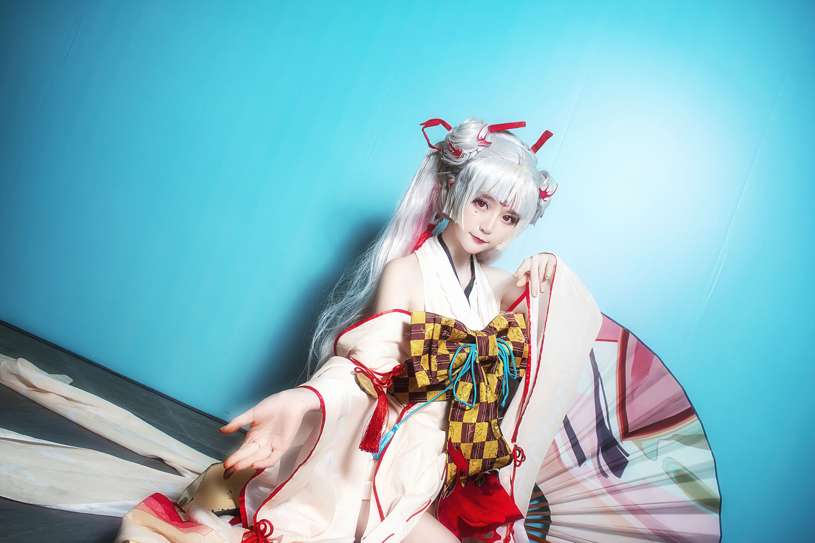 [Cosplay写真] 萌宠博主yui金鱼 – 阴阳师不知火 Cosplay-第14张