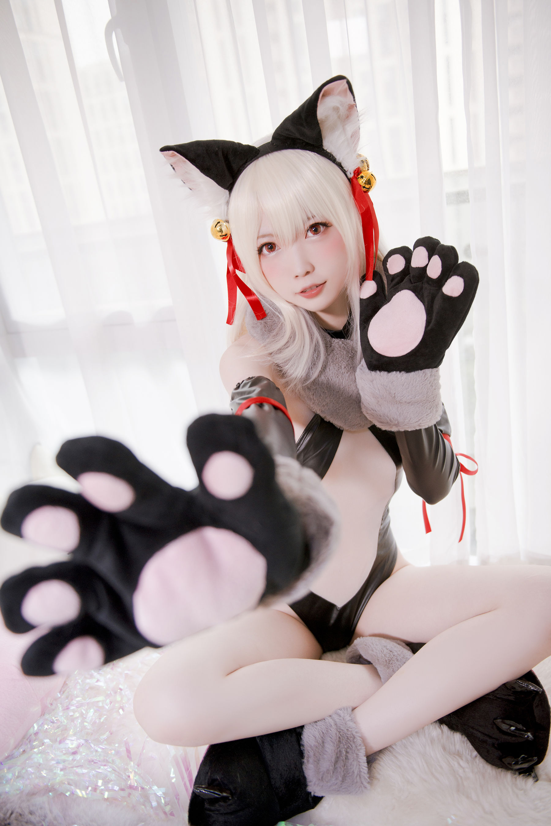 大胸萌妹妖少you1 – 伊莉雅 Cosplay-第1张