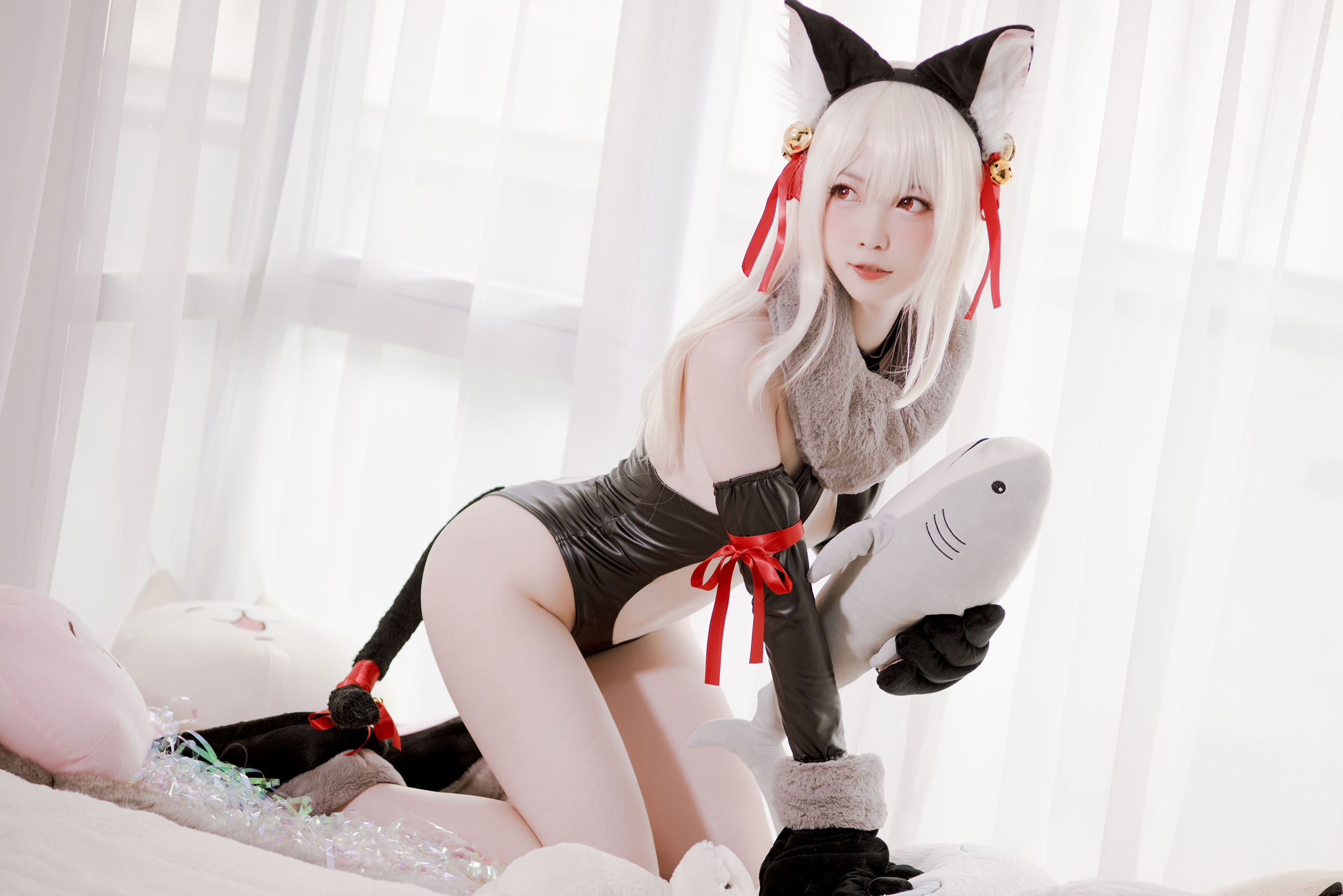 大胸萌妹妖少you1 – 伊莉雅 Cosplay-第4张
