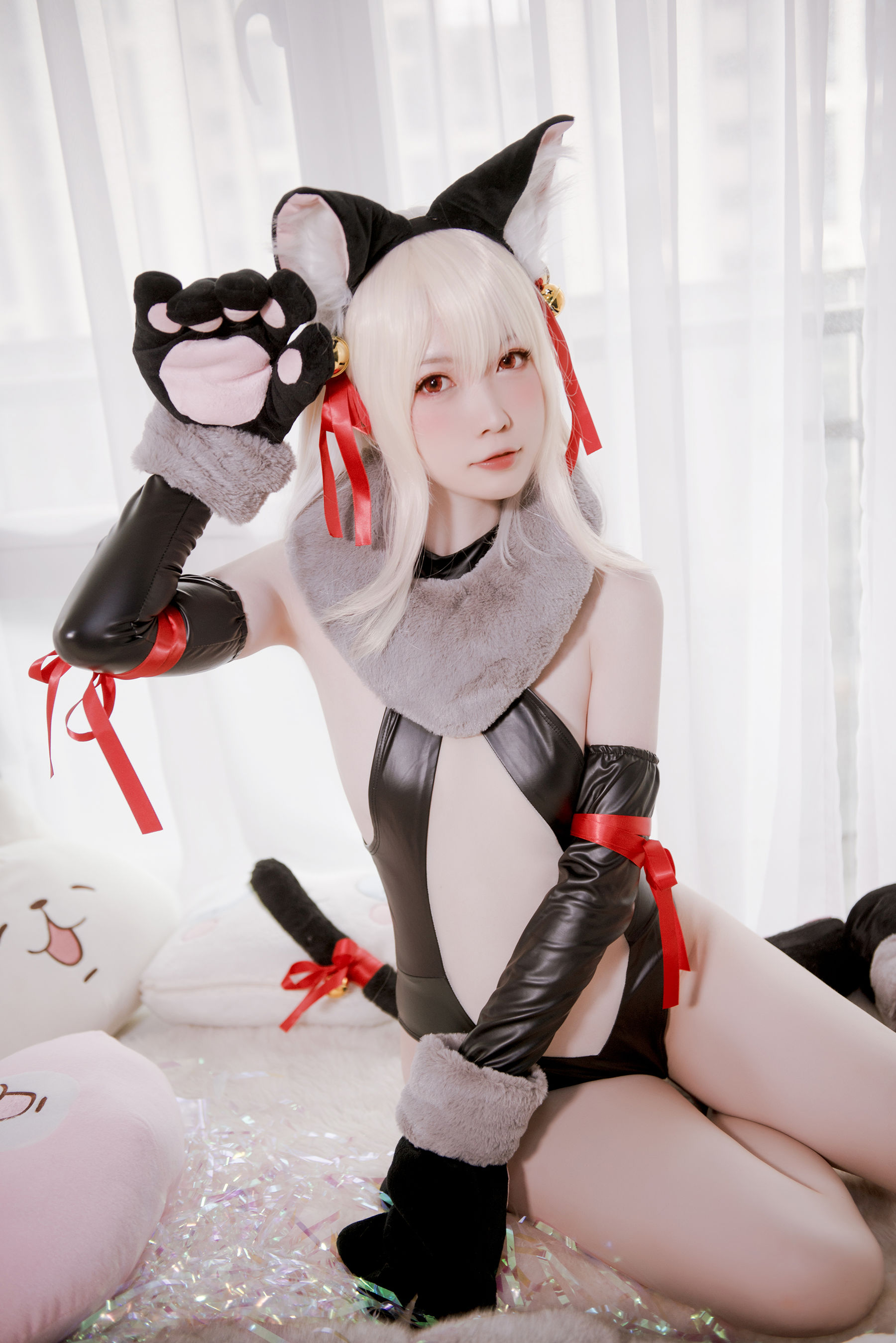 大胸萌妹妖少you1 – 伊莉雅 Cosplay-第9张