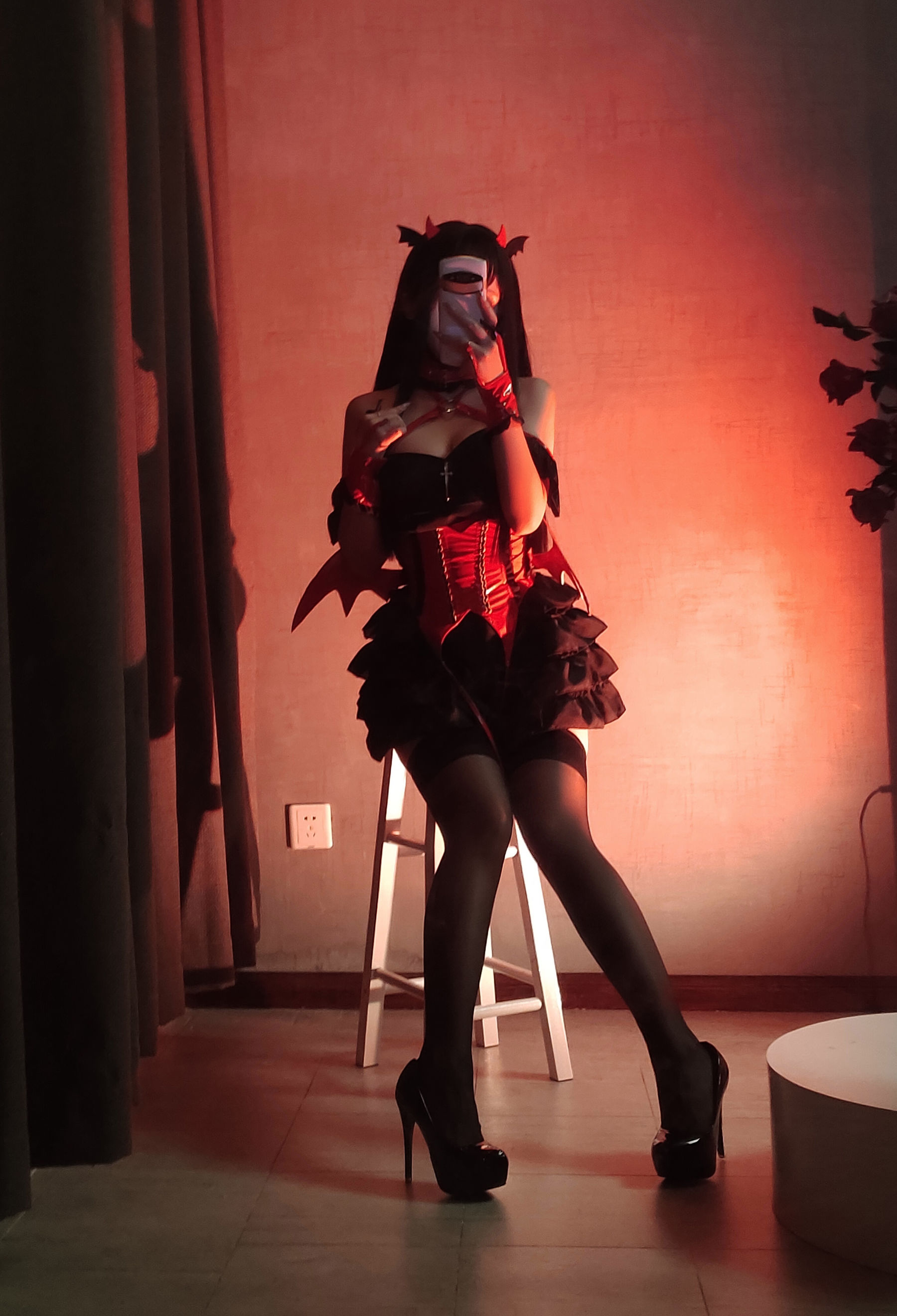 Cosplay日奈娇 – 万圣节 小恶魔 Cosplay-第6张