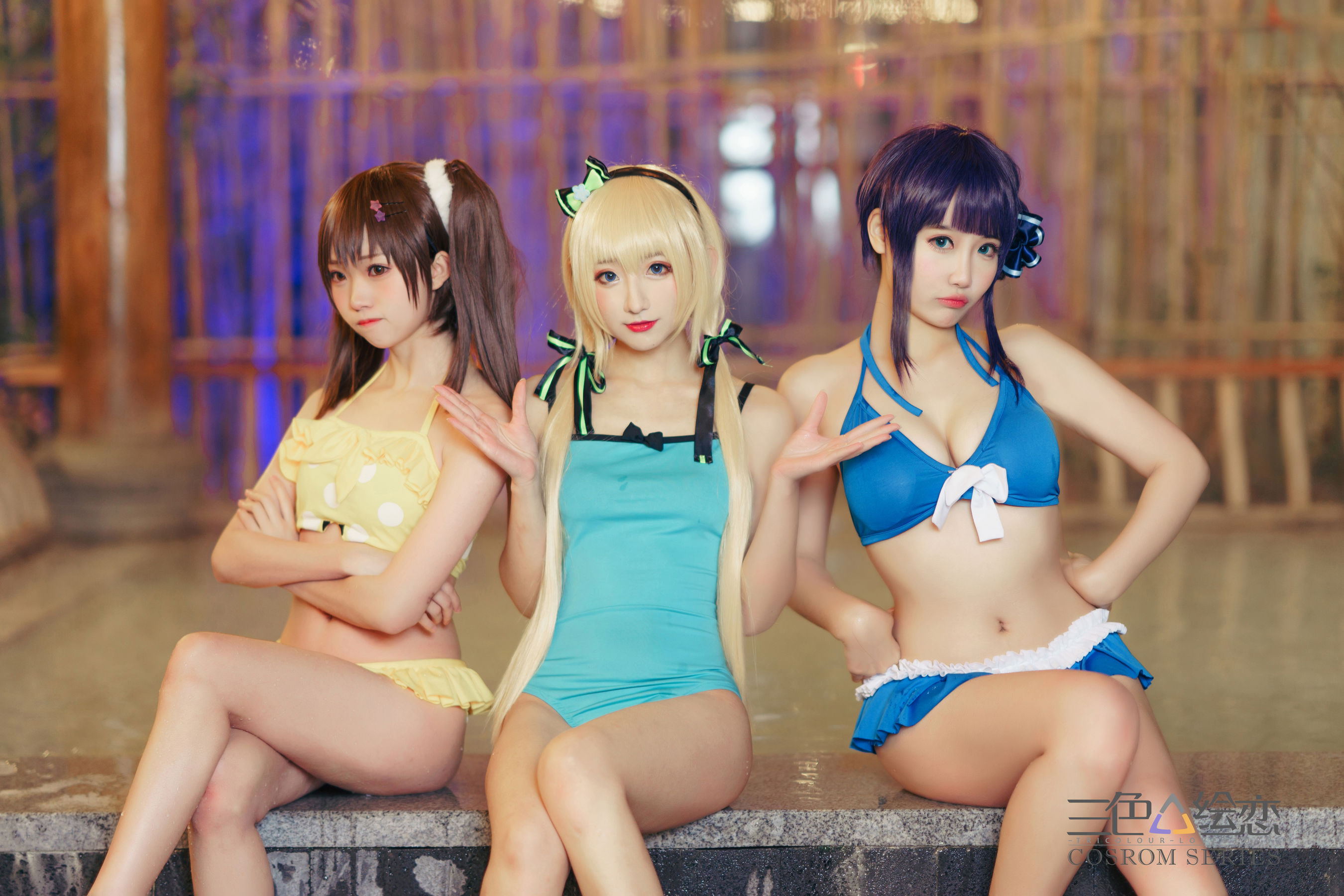 三色绘恋 -「妖糖–尤幽 」「Kitaro_绮太郎」「糖果果Candy」 Cosplay-第8张