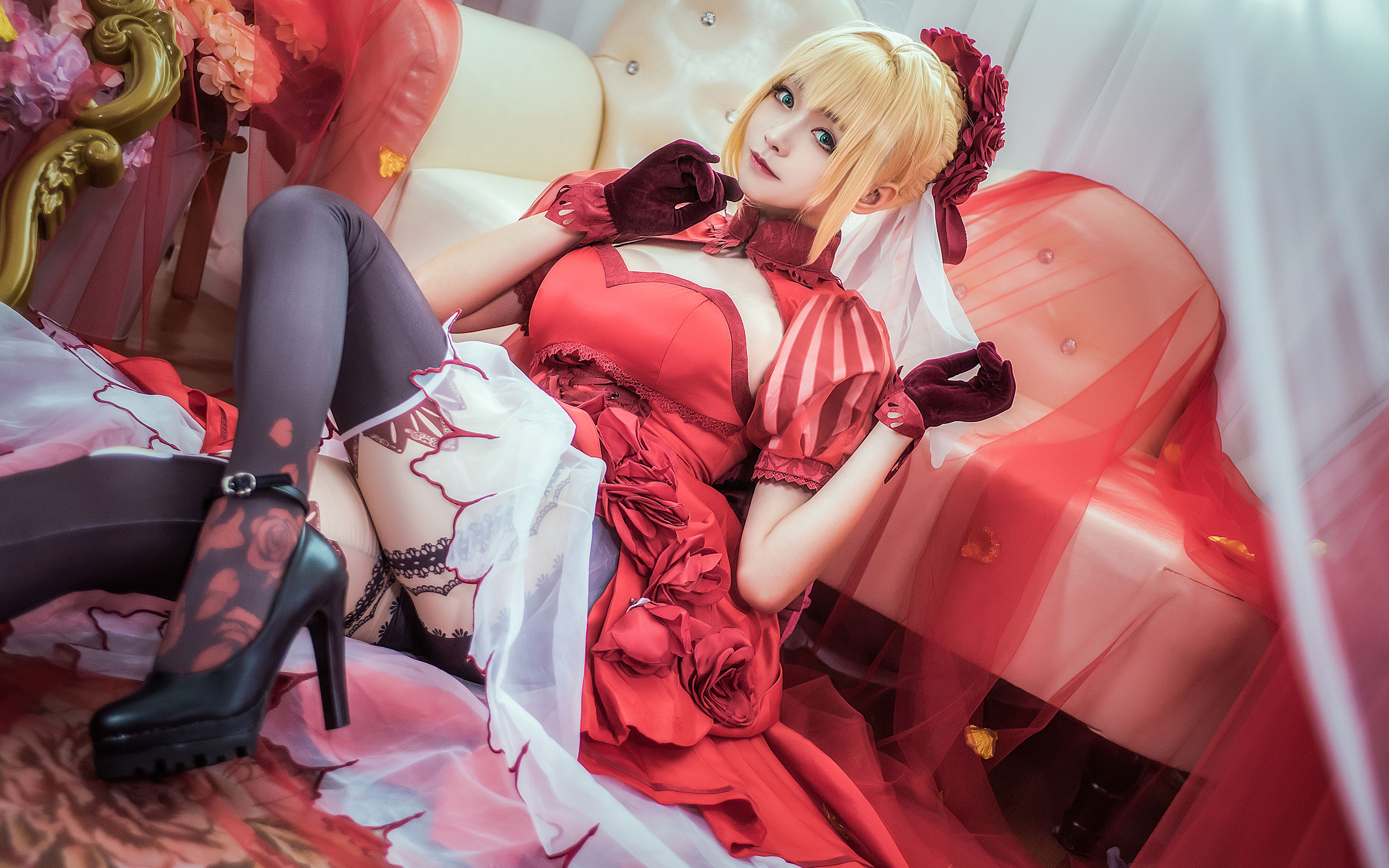 动漫博主大大卷卷小卷 – 尼禄・克劳狄乌斯 Cosplay-第1张