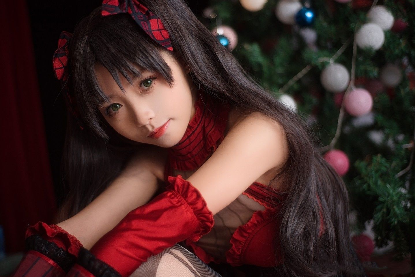 动漫博主大大卷卷小卷 – 内衣双马尾 Cosplay-第3张