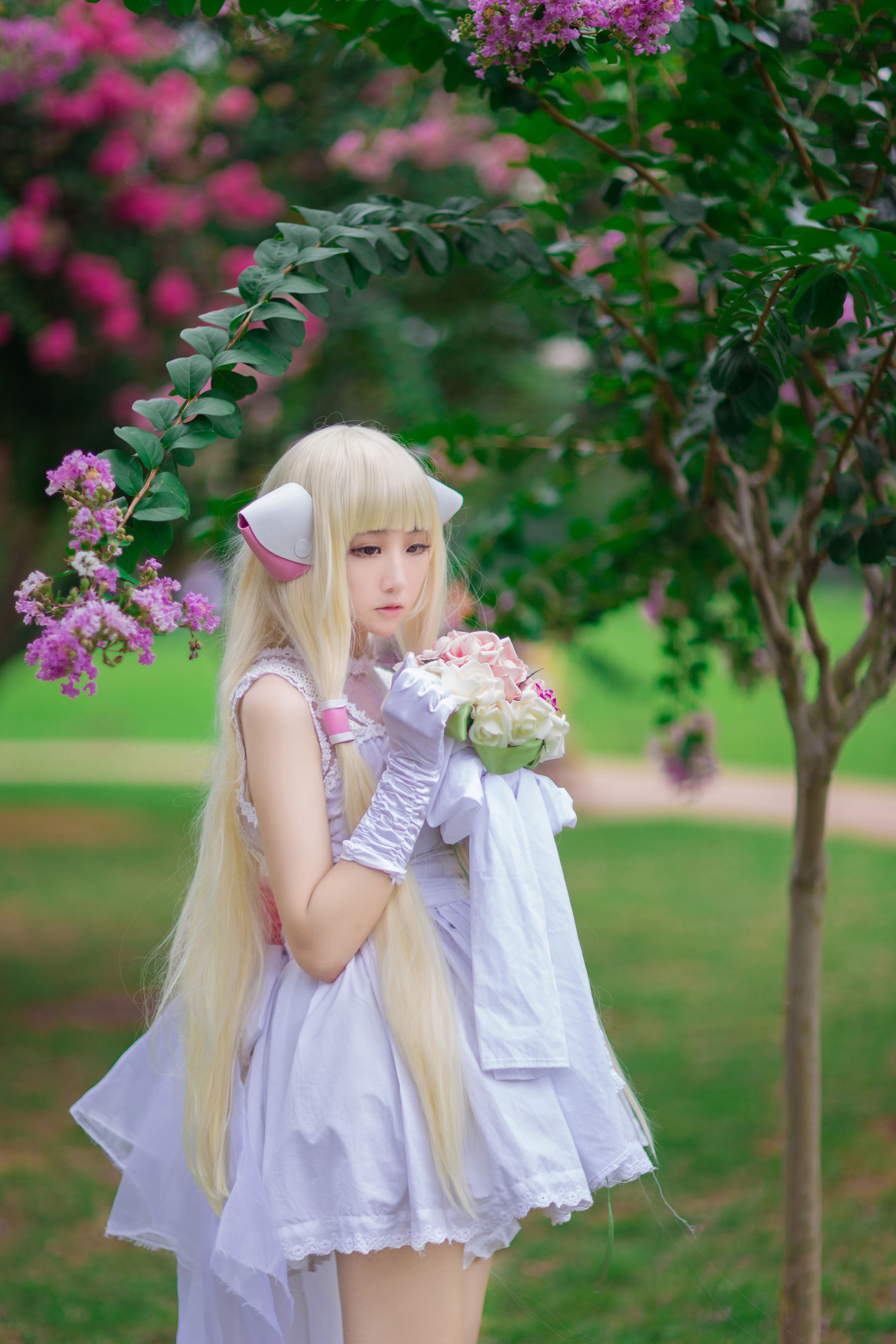 动漫博主浅野菌子 – 人型电脑天使心 小叽 Cosplay-第3张
