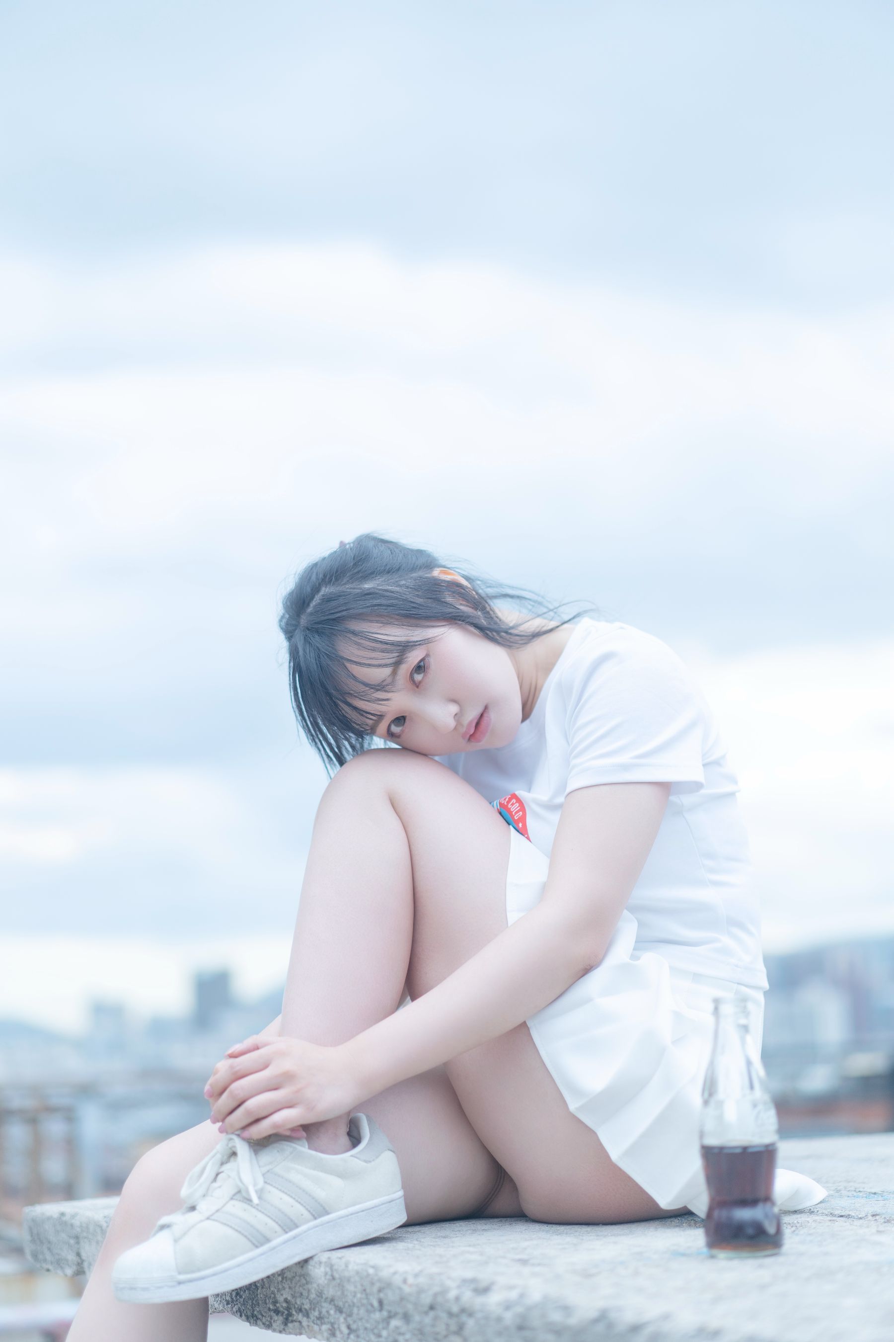 动漫博主脱尾巴Mizuki – 可乐JK Cosplay-第1张