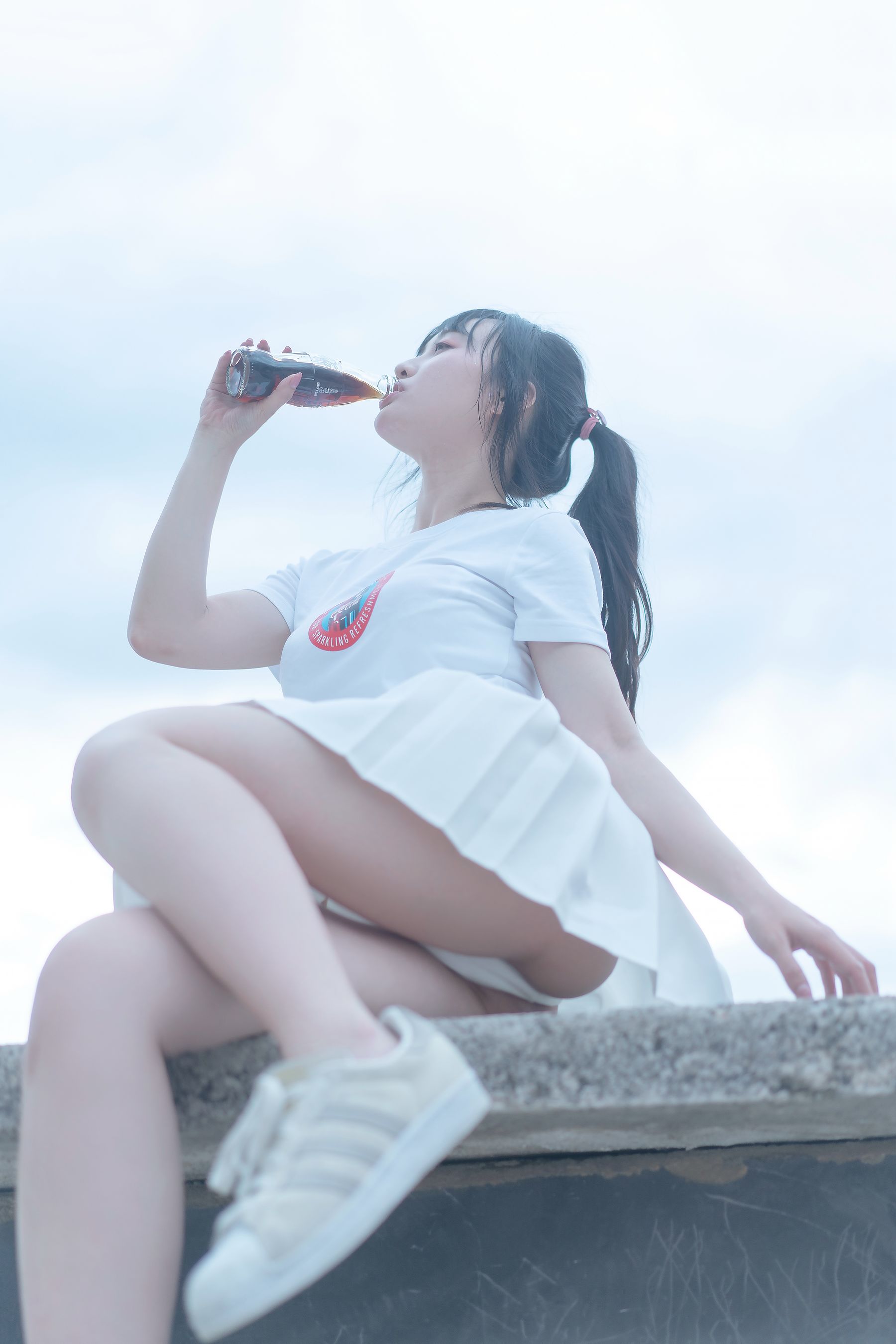 动漫博主脱尾巴Mizuki – 可乐JK Cosplay-第3张