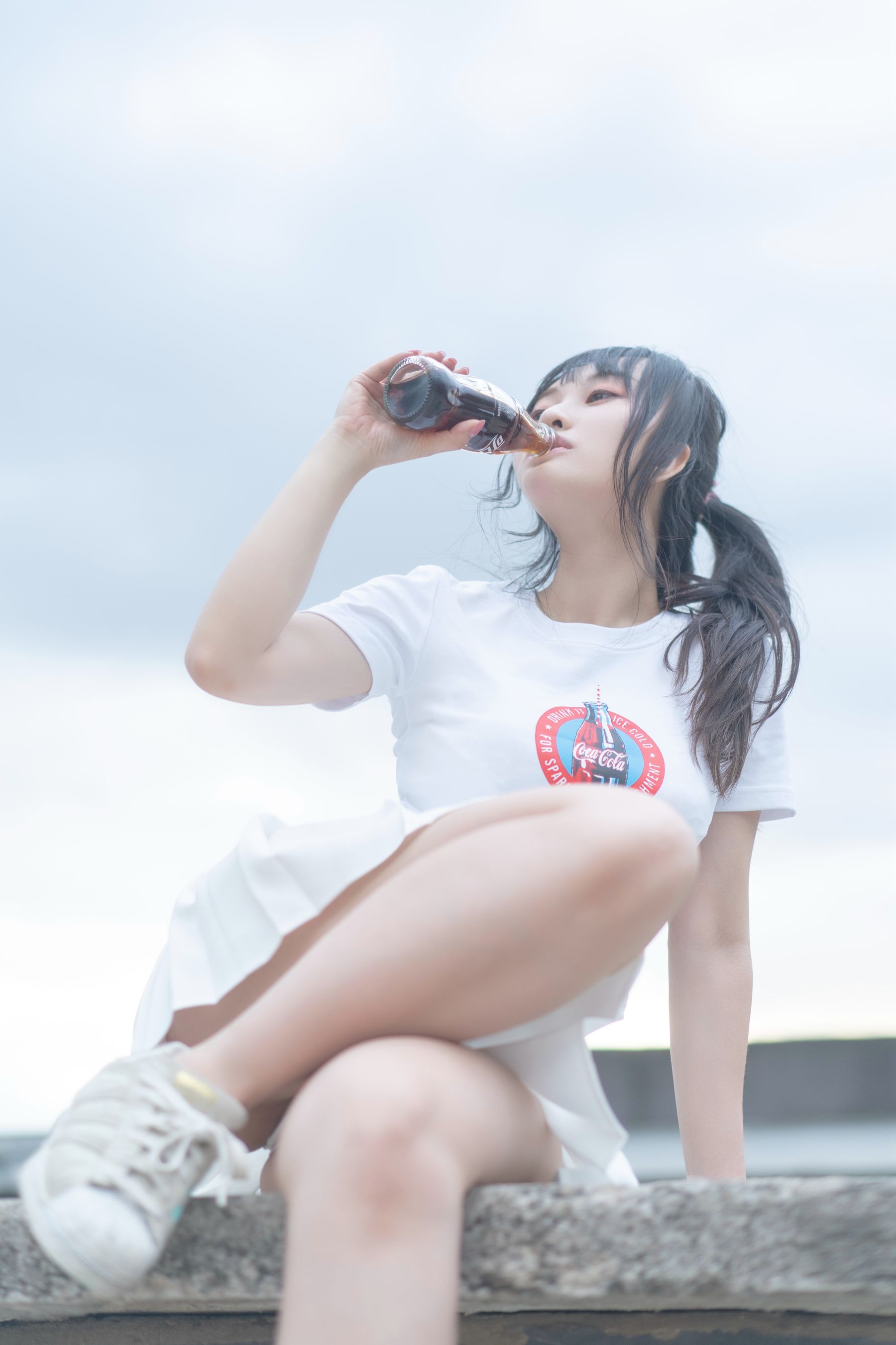 动漫博主脱尾巴Mizuki – 可乐JK Cosplay-第6张