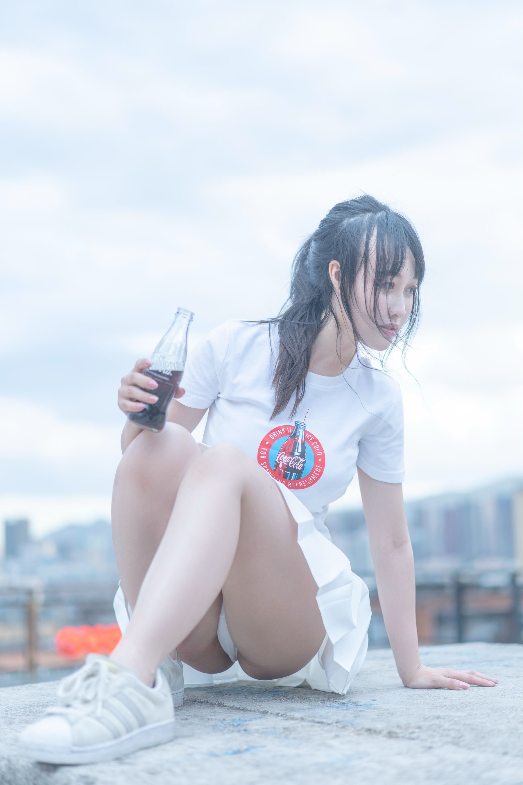 动漫博主脱尾巴Mizuki – 可乐JK Cosplay-第8张