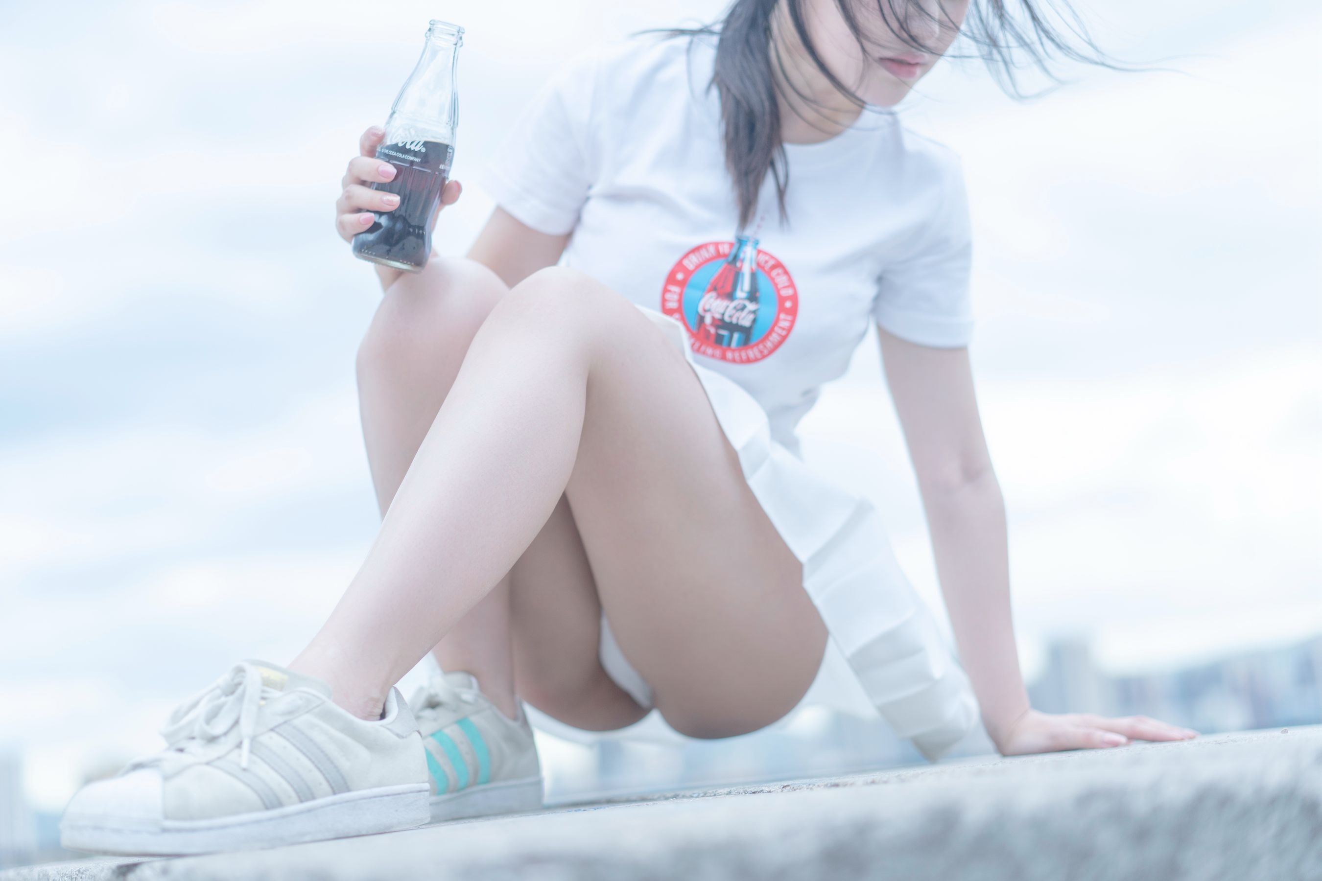 动漫博主脱尾巴Mizuki – 可乐JK Cosplay-第9张