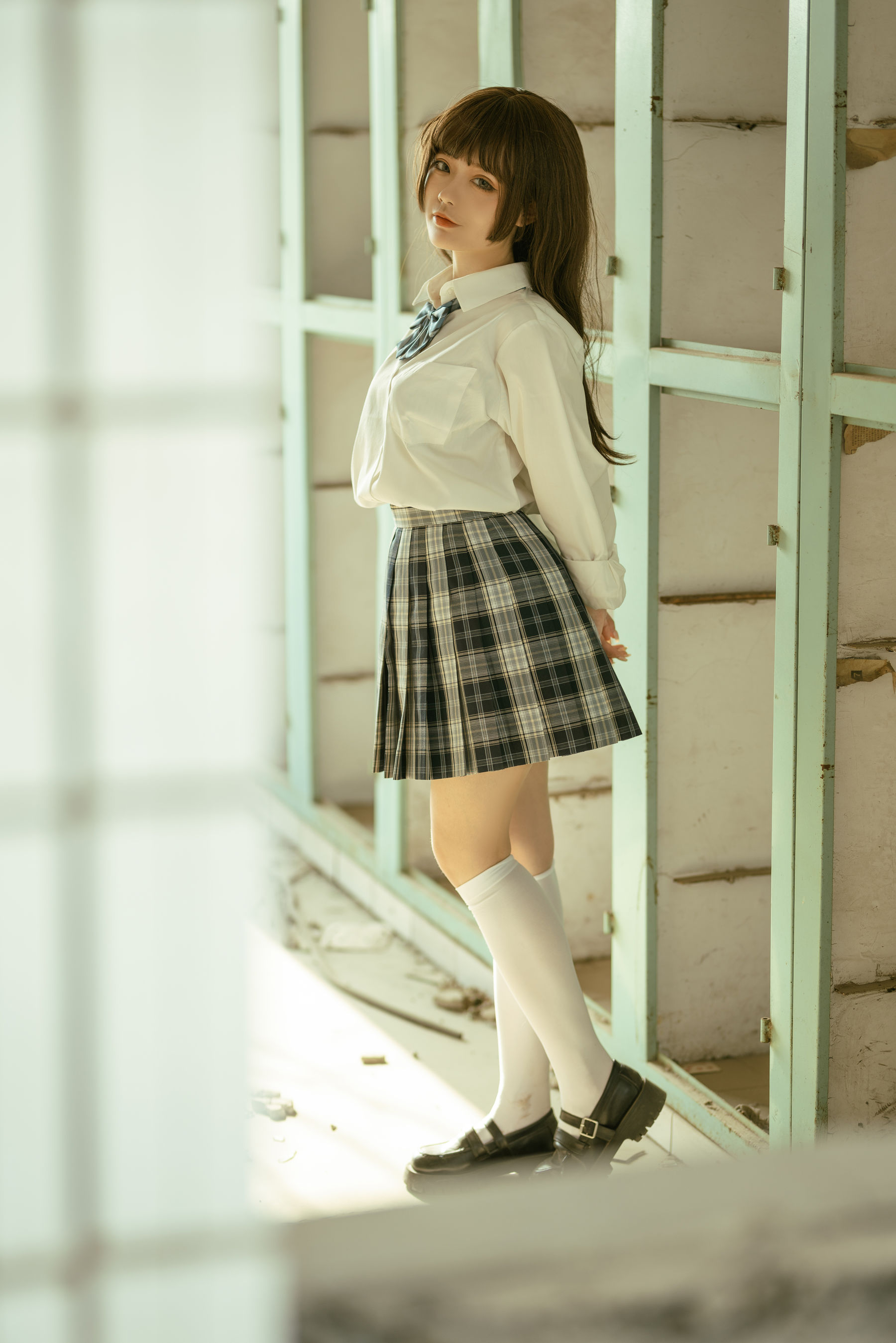 桃良阿宅 – 桃良JK Cosplay-第3张