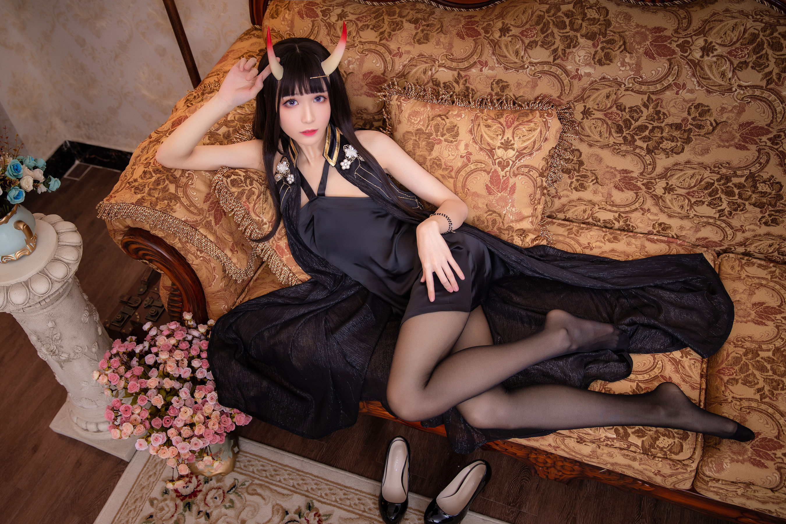 Tomoyo酱 – 碧蓝 能代礼服 Cosplay-第3张